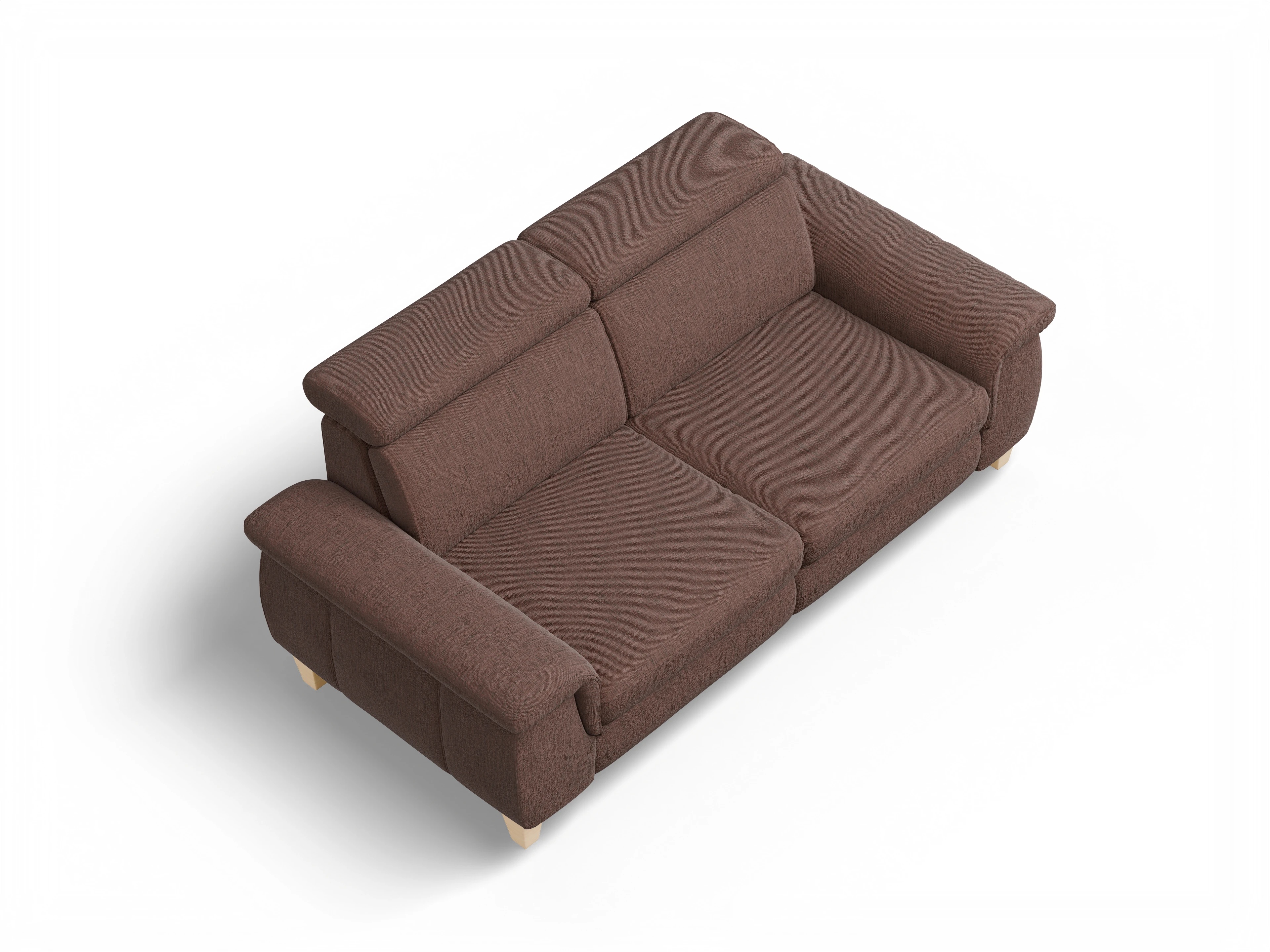 Ansicht des Produktes München 2,5-Sitzer Sofa in Stoff Orange