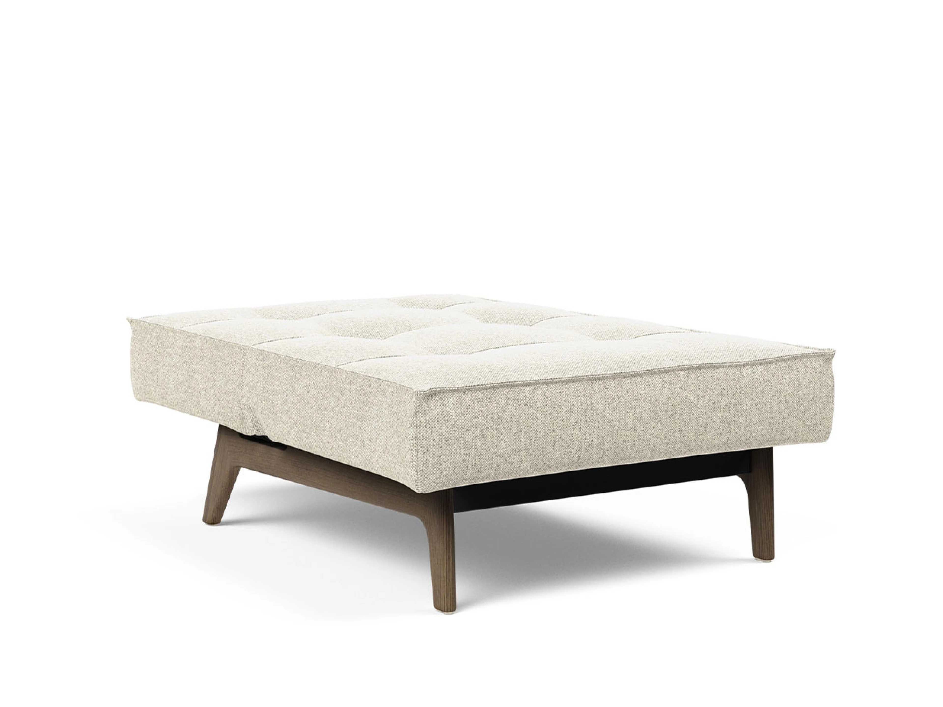 Ansicht des Produktes Splitback Hocker in Stoff Beige