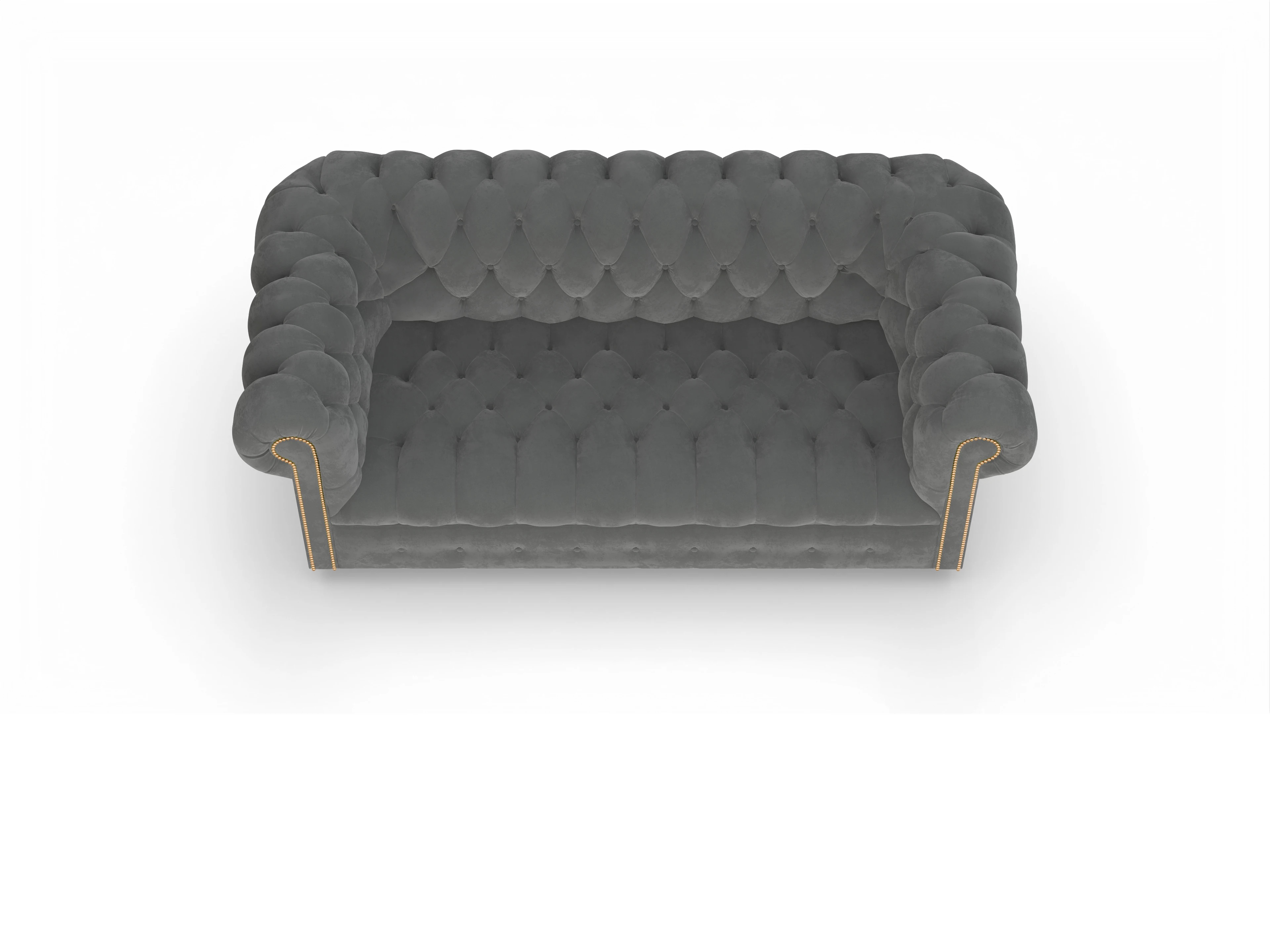 Ansicht des Produktes Bingley 3-Sitzer Sofa in Stoff Grau