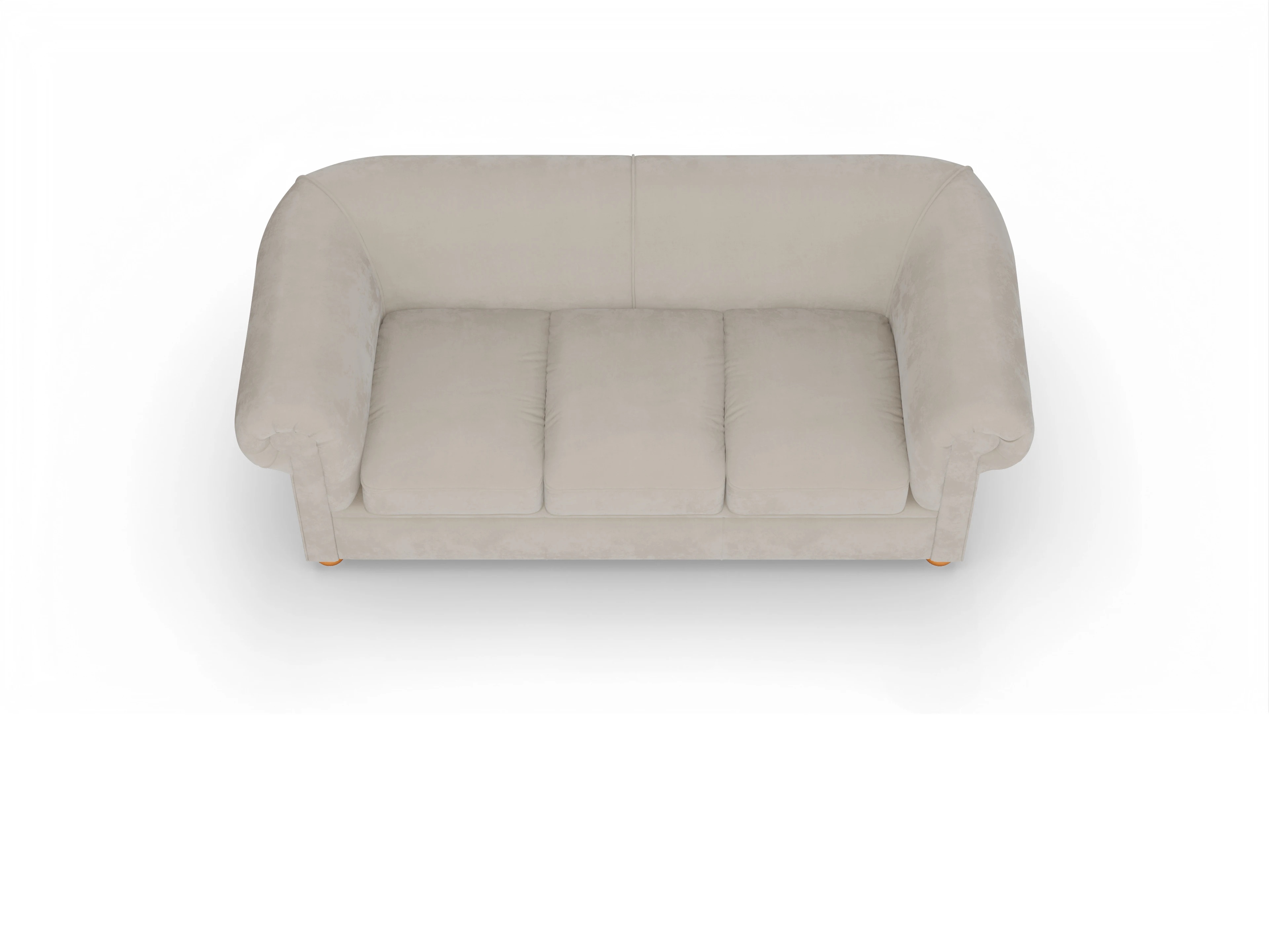 Ansicht des Produktes Brendon 3-Sitzer Sofa in Stoff Beige