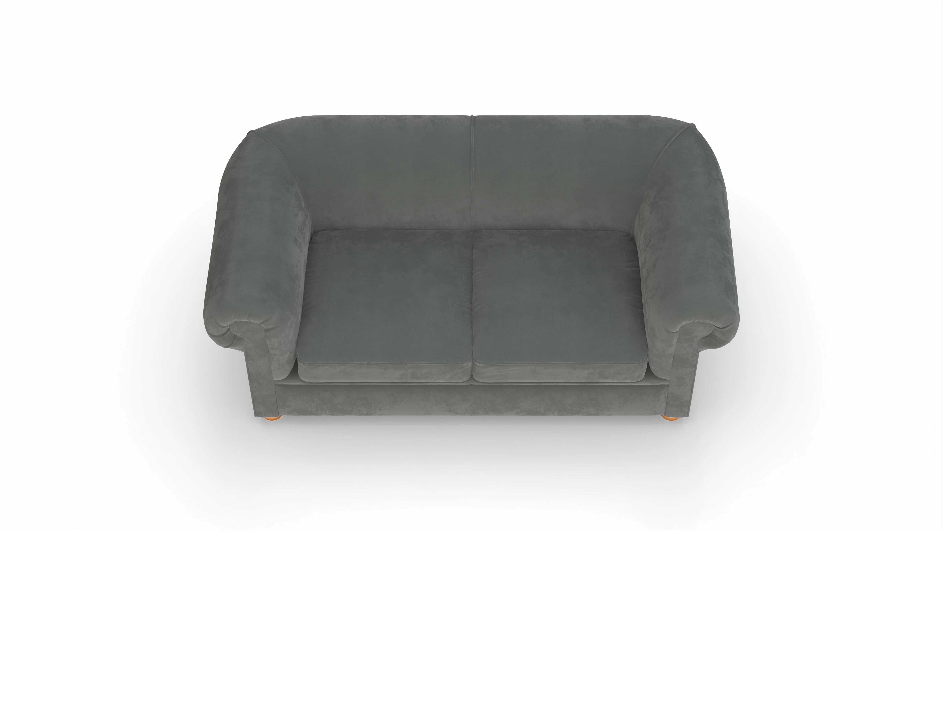 Ansicht des Produktes Brendon 2,5-Sitzer Sofa in Stoff Grau