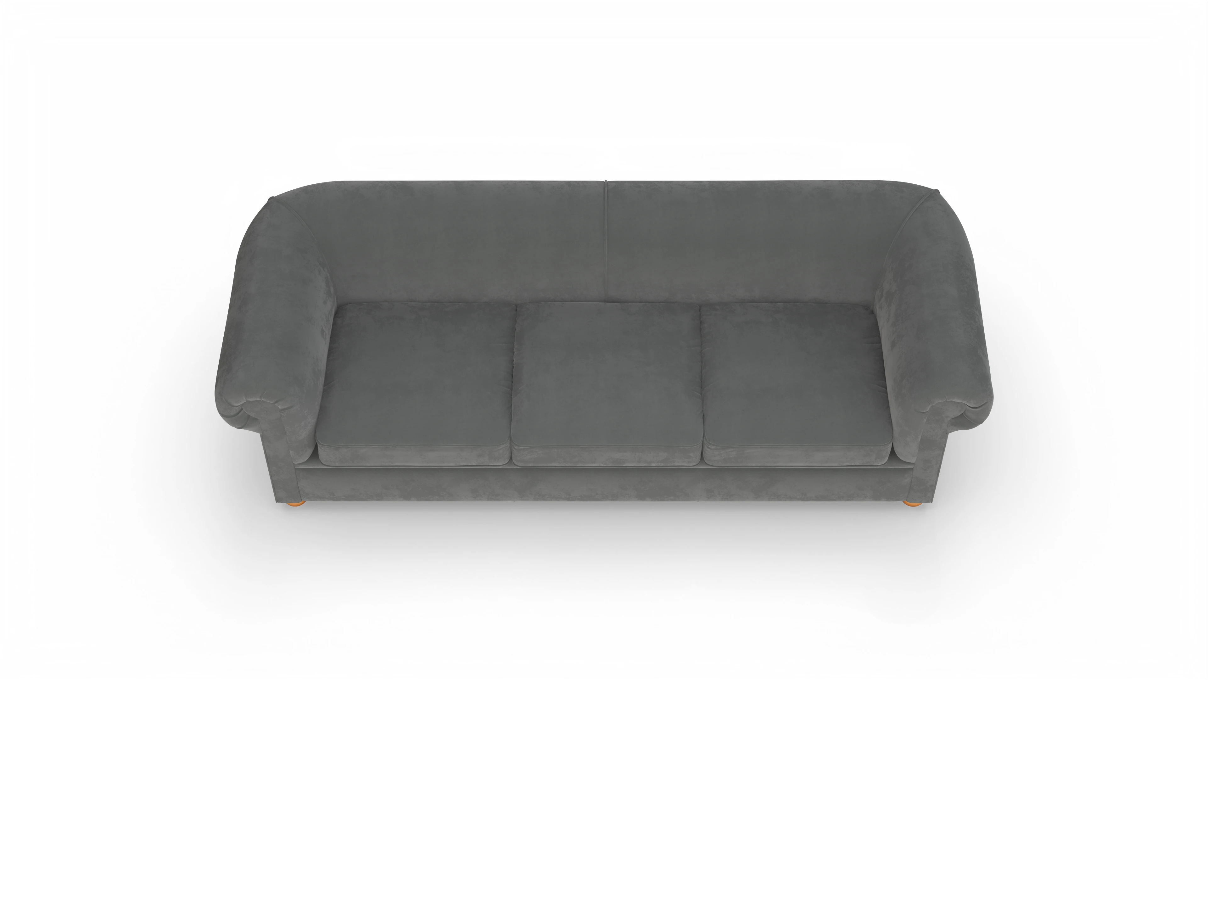 Ansicht des Produktes Brendon 4-Sitzer Sofa in Stoff Grau