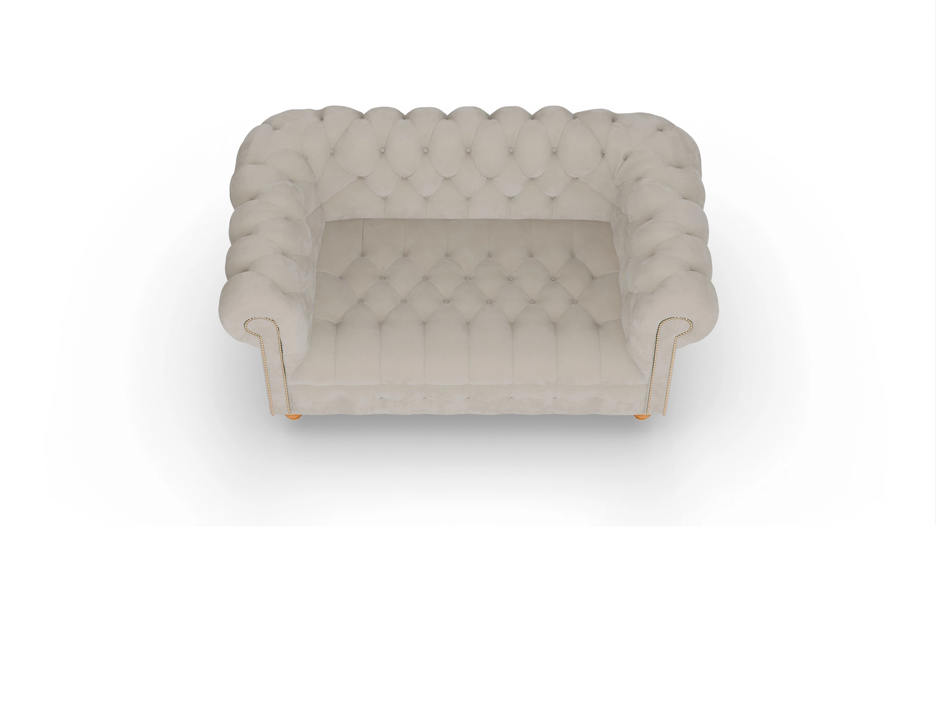 Ansicht des Produktes Liberty 2-Sitzer Sofa in Stoff Beige