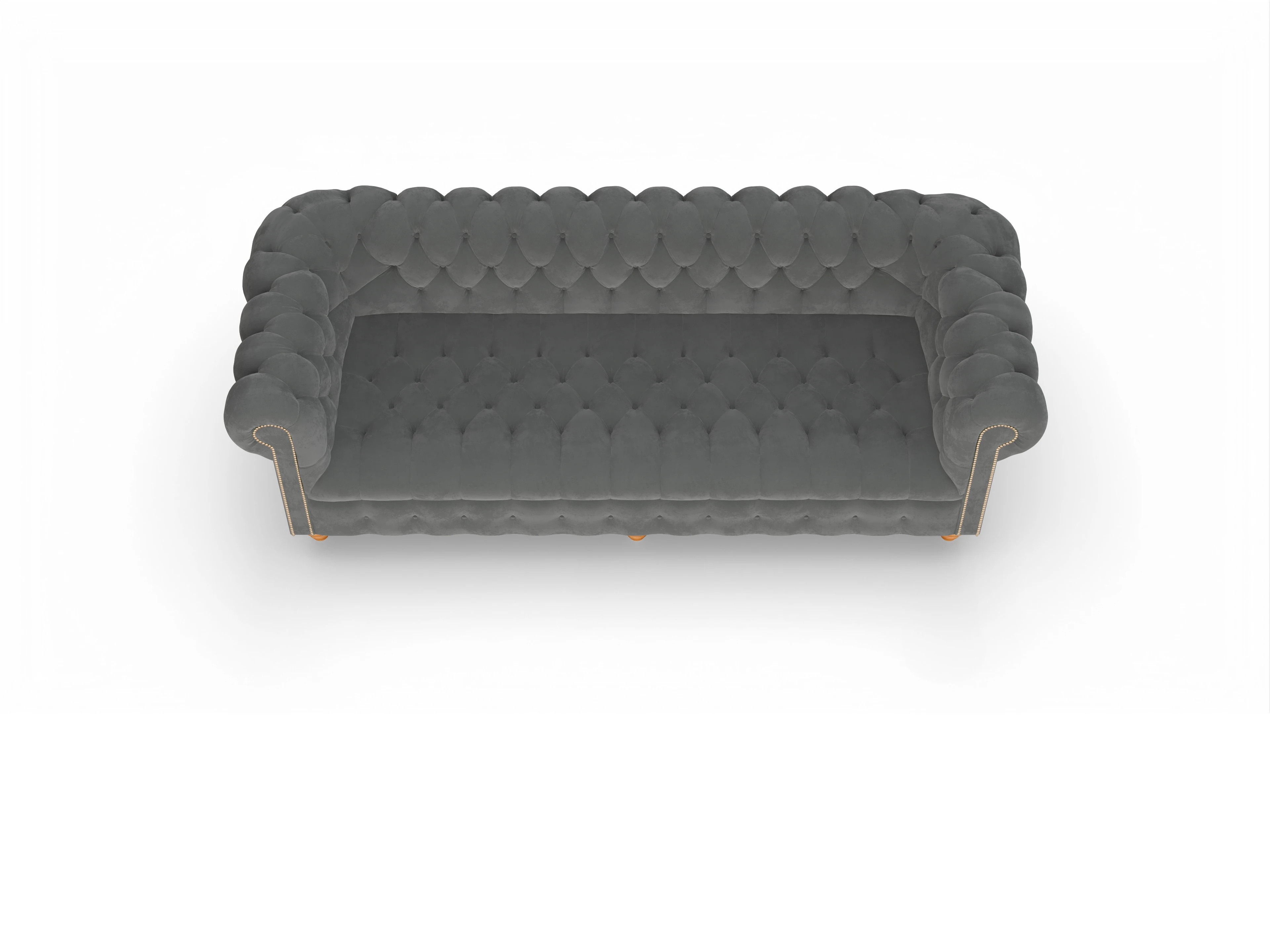 Ansicht des Produktes Liberty 4-Sitzer Sofa in Stoff Grau