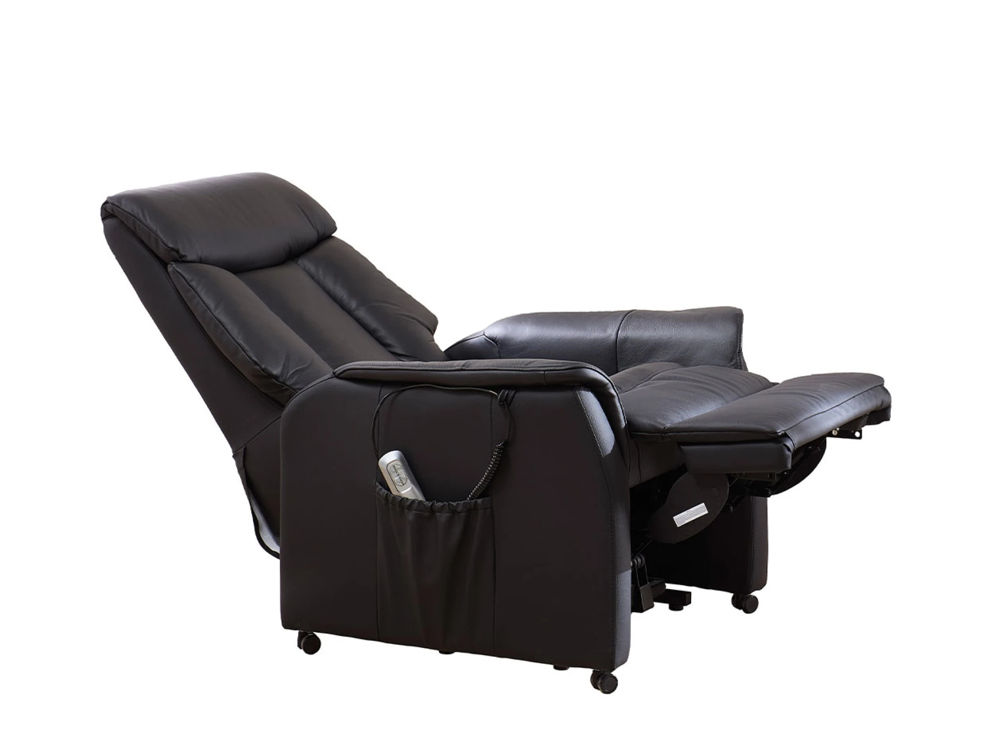 Ansicht des Produktes Philadelphia Leder Fernsehsessel in Leder Schwarz