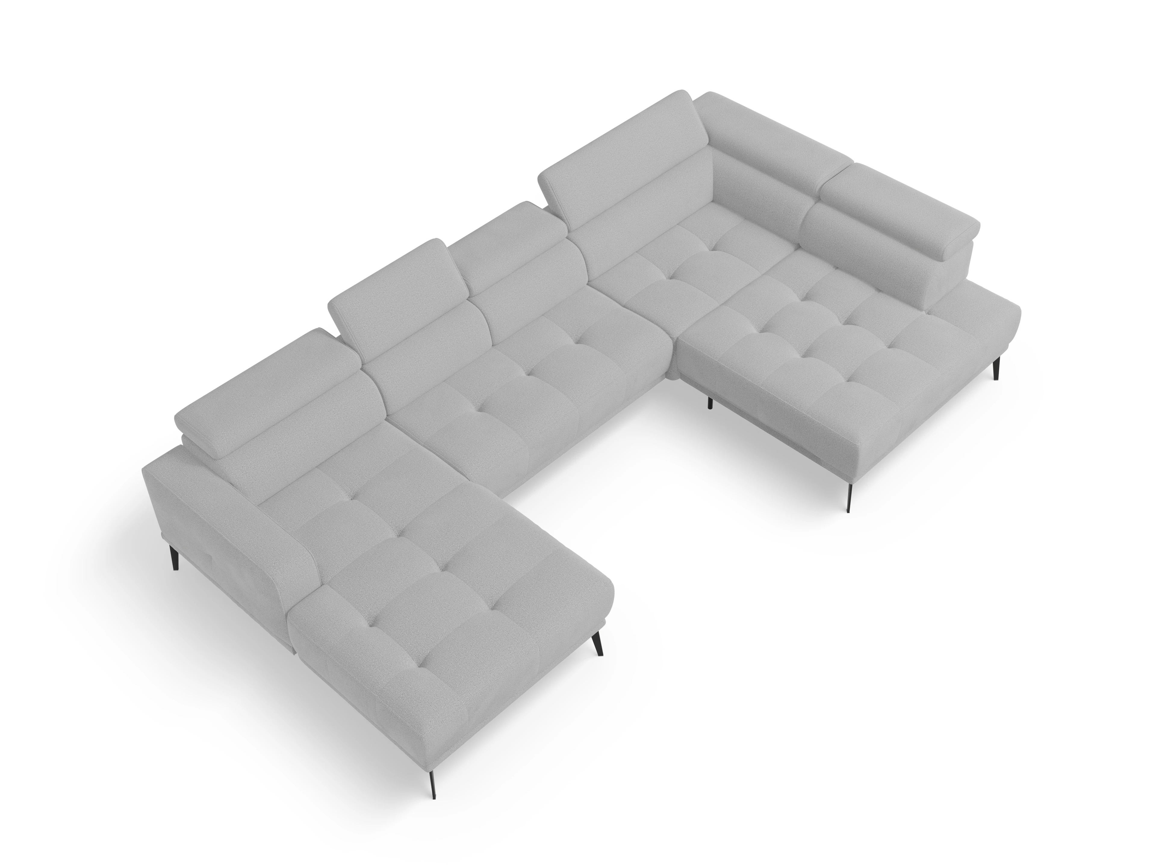 Ansicht des Produktes Marco Wohnlandschaft offen beidseitig in Stoff Beige