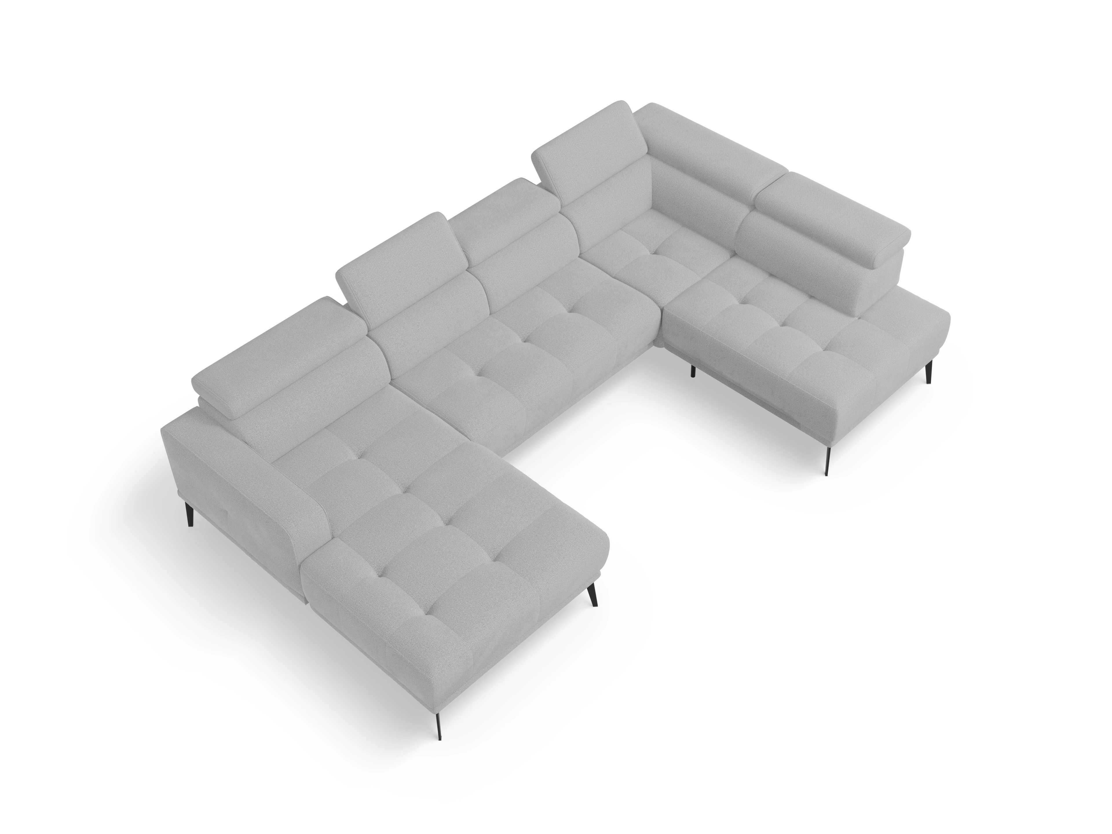 Ansicht des Produktes Marco Wohnlandschaft offen beidseitig in Stoff Beige