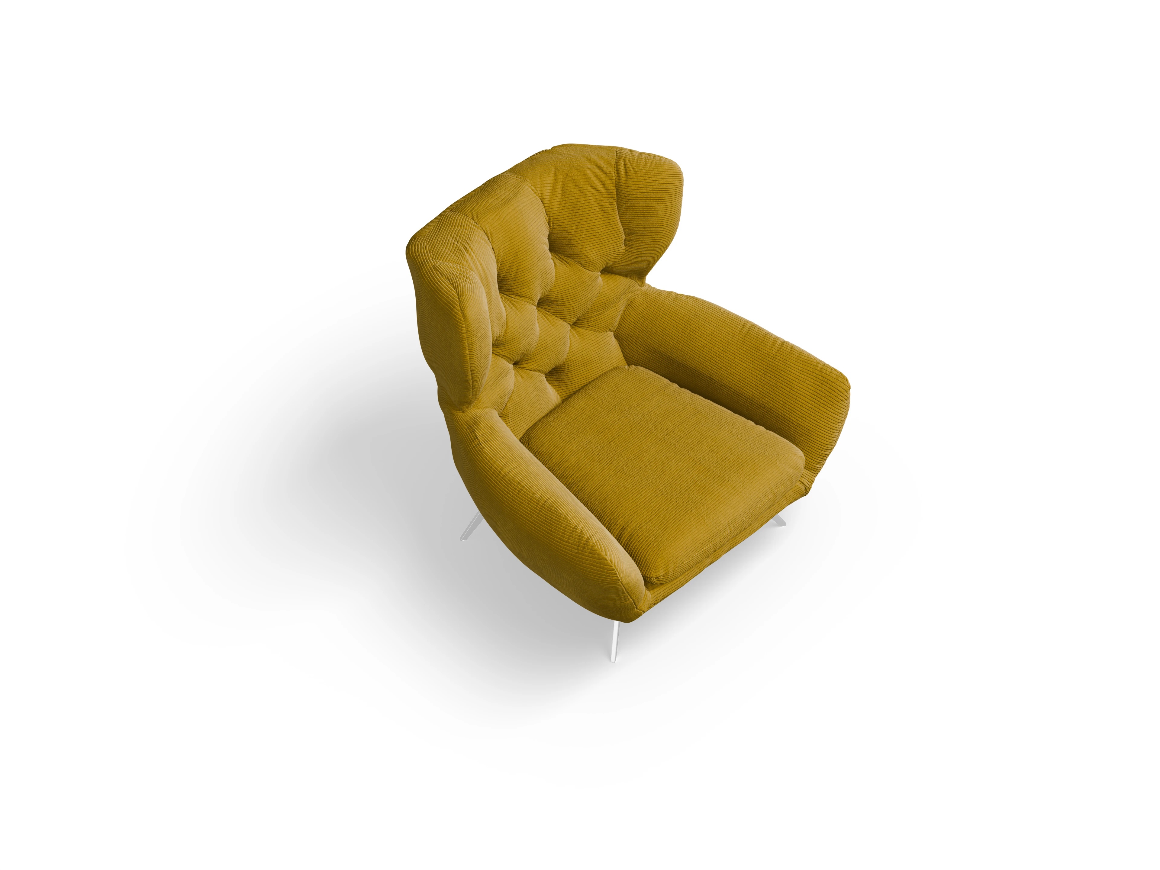 Ansicht des Produktes Seca Ohrensessel in Stoff Grün