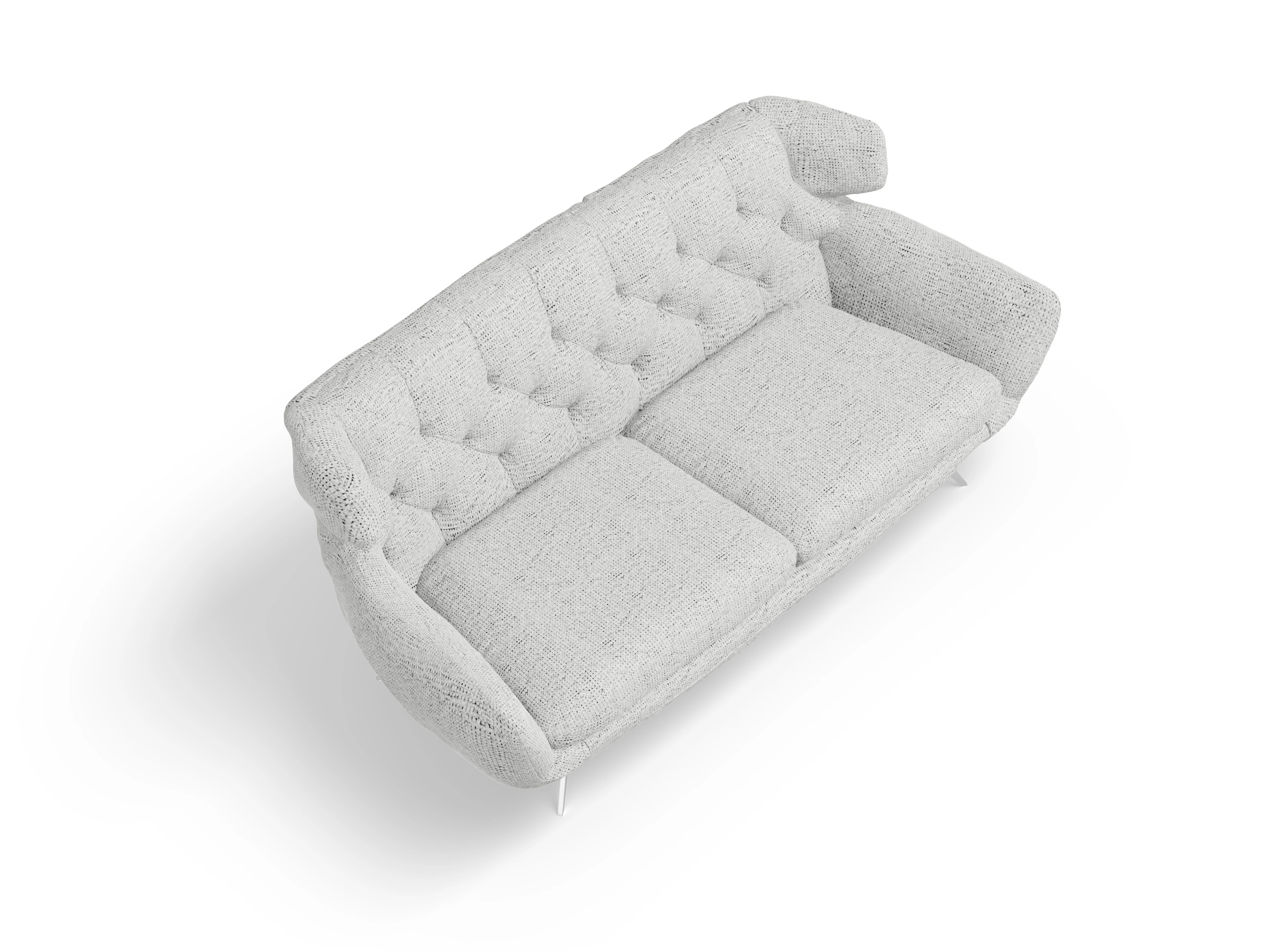 Seca 2,5-Sitzer Sofa Ansicht des Produktes Seca 2,5-Sitzer Sofa in Stoff Grau