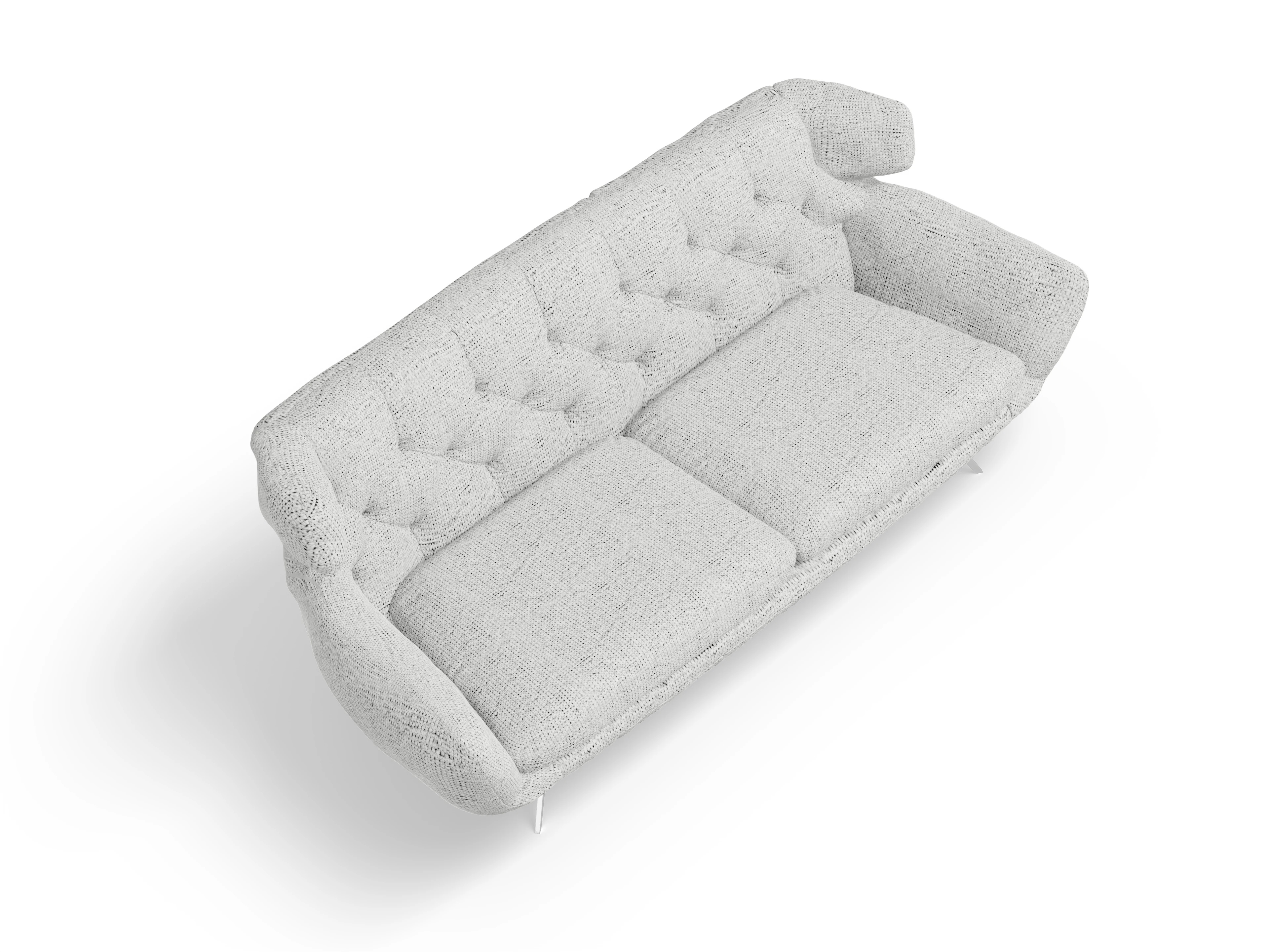 Seca 3-Sitzer Sofa Ansicht des Produktes Seca 3-Sitzer Sofa in Stoff Grau