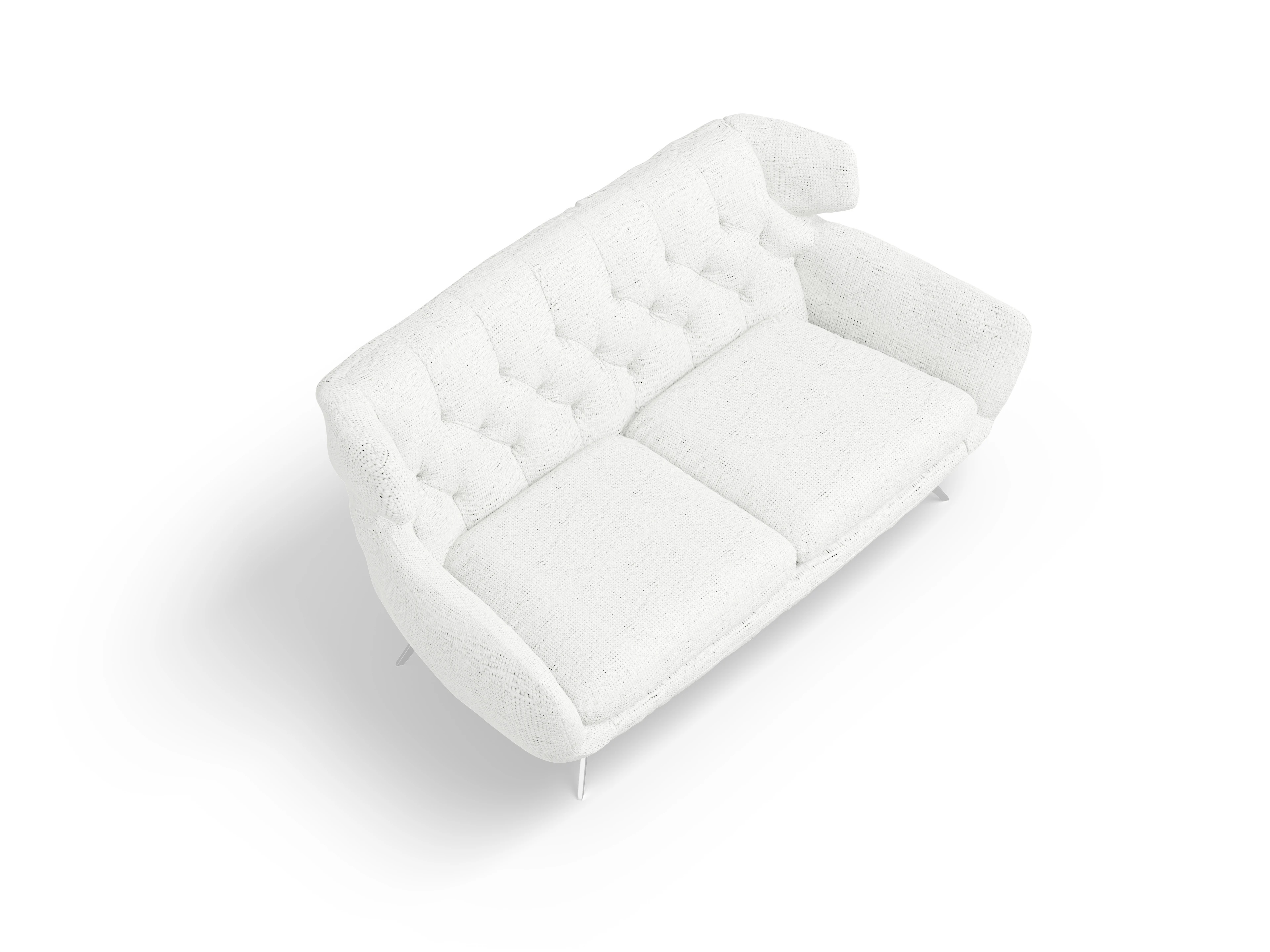 Ansicht des Produktes Seca 2-Sitzer Sofa in Stoff Weiss