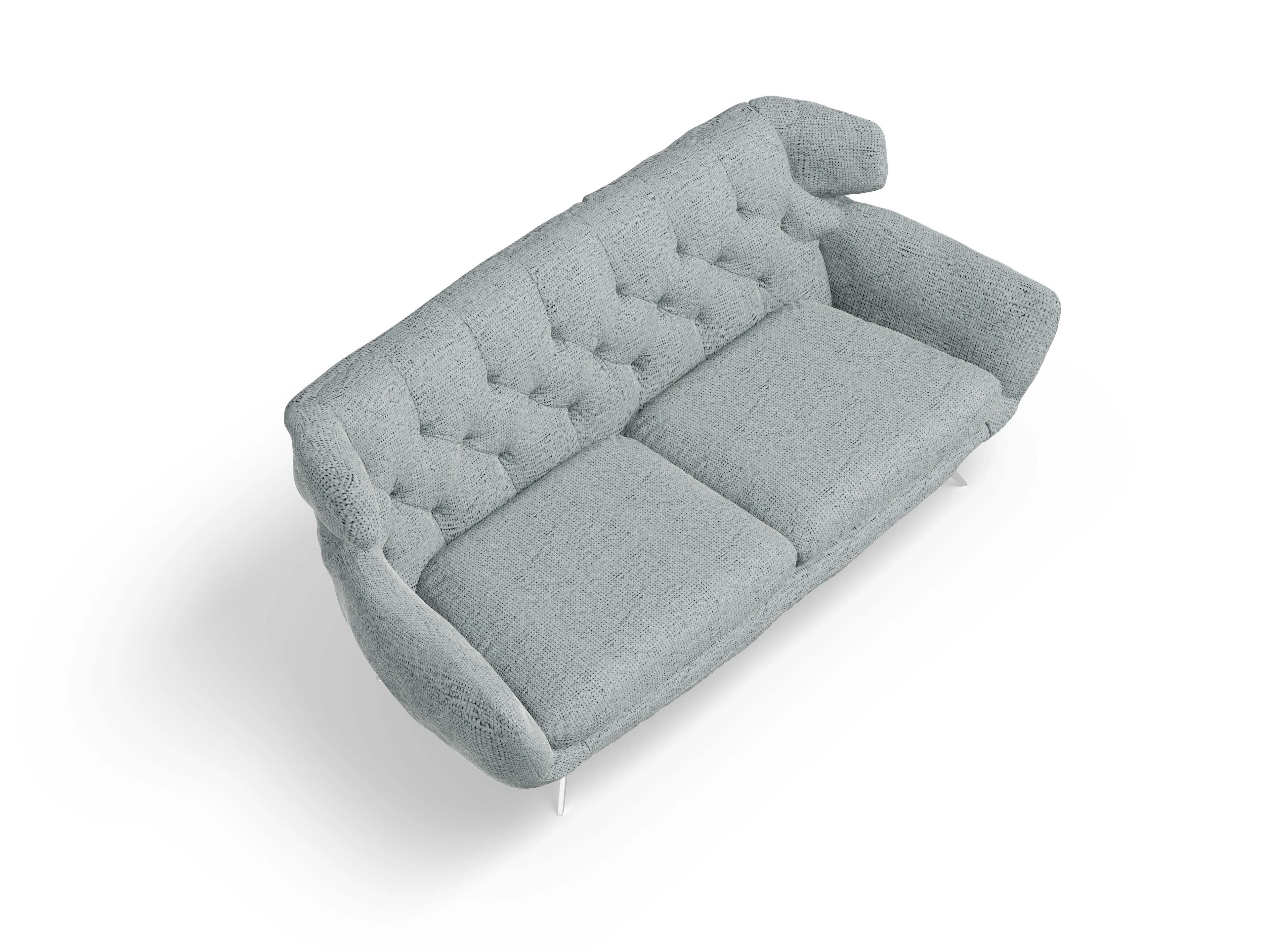 Seca 2,5-Sitzer Sofa Ansicht des Produktes Seca 2,5-Sitzer Sofa in Stoff Grau