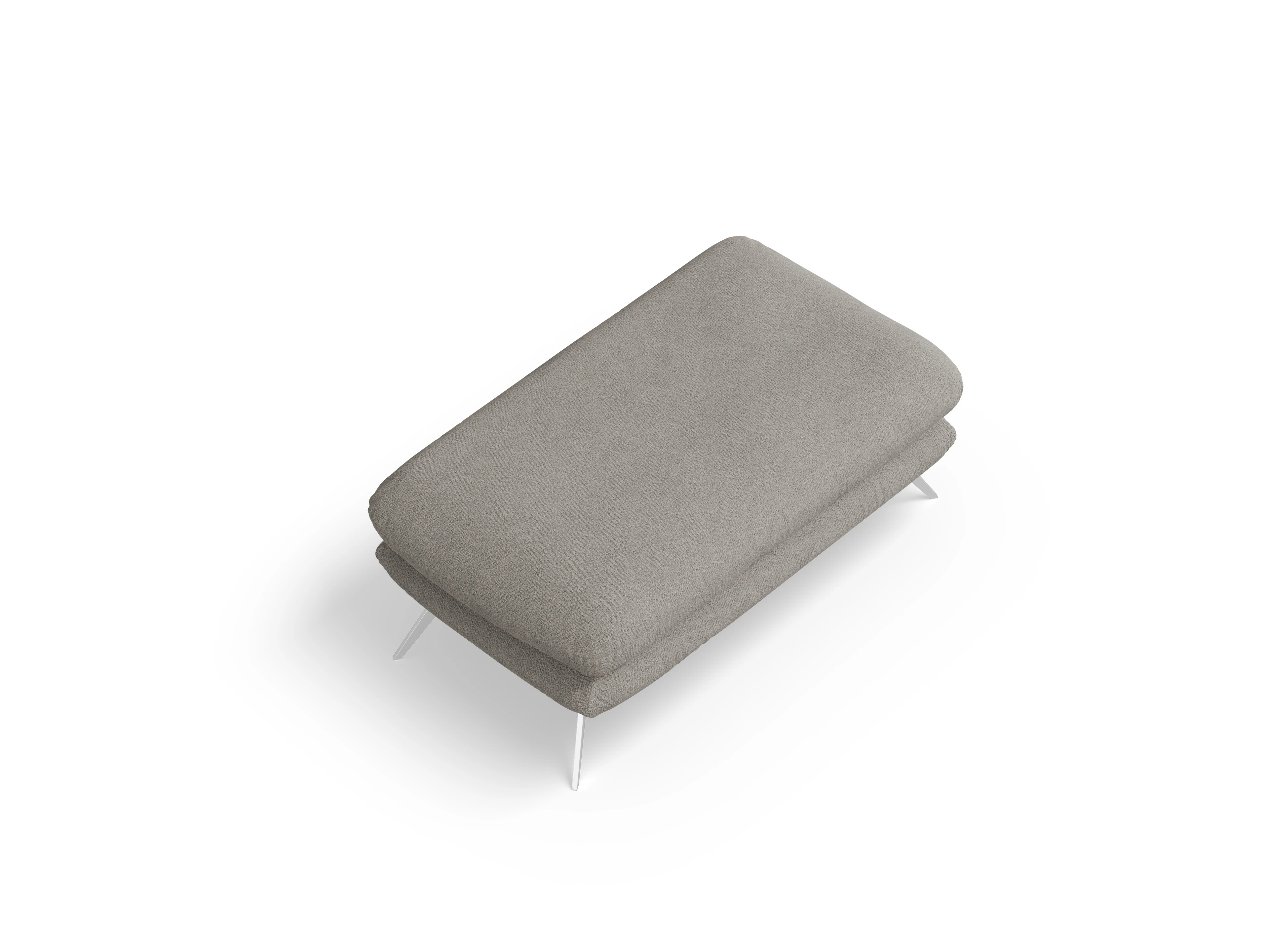 Ansicht des Produktes Seca Hocker in Stoff Grau