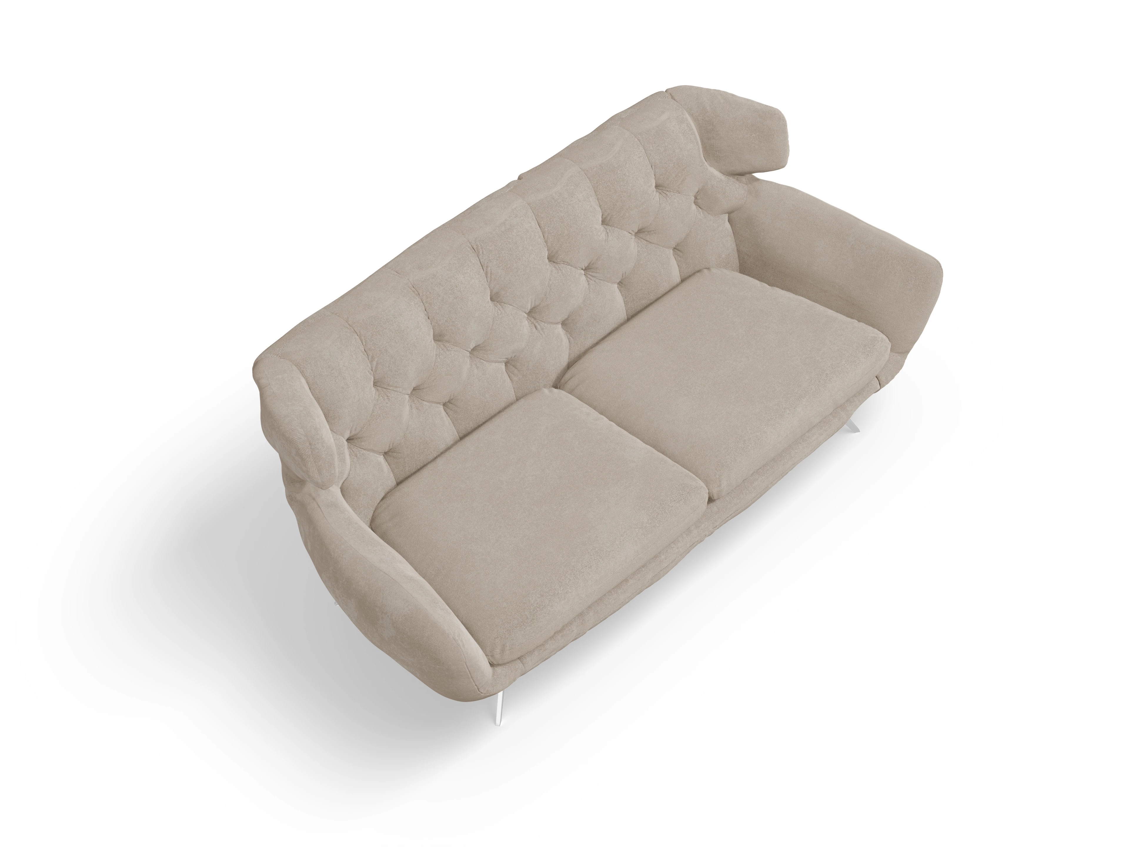 Seca 2,5-Sitzer Sofa Ansicht des Produktes Seca 2,5-Sitzer Sofa in Stoff Beige