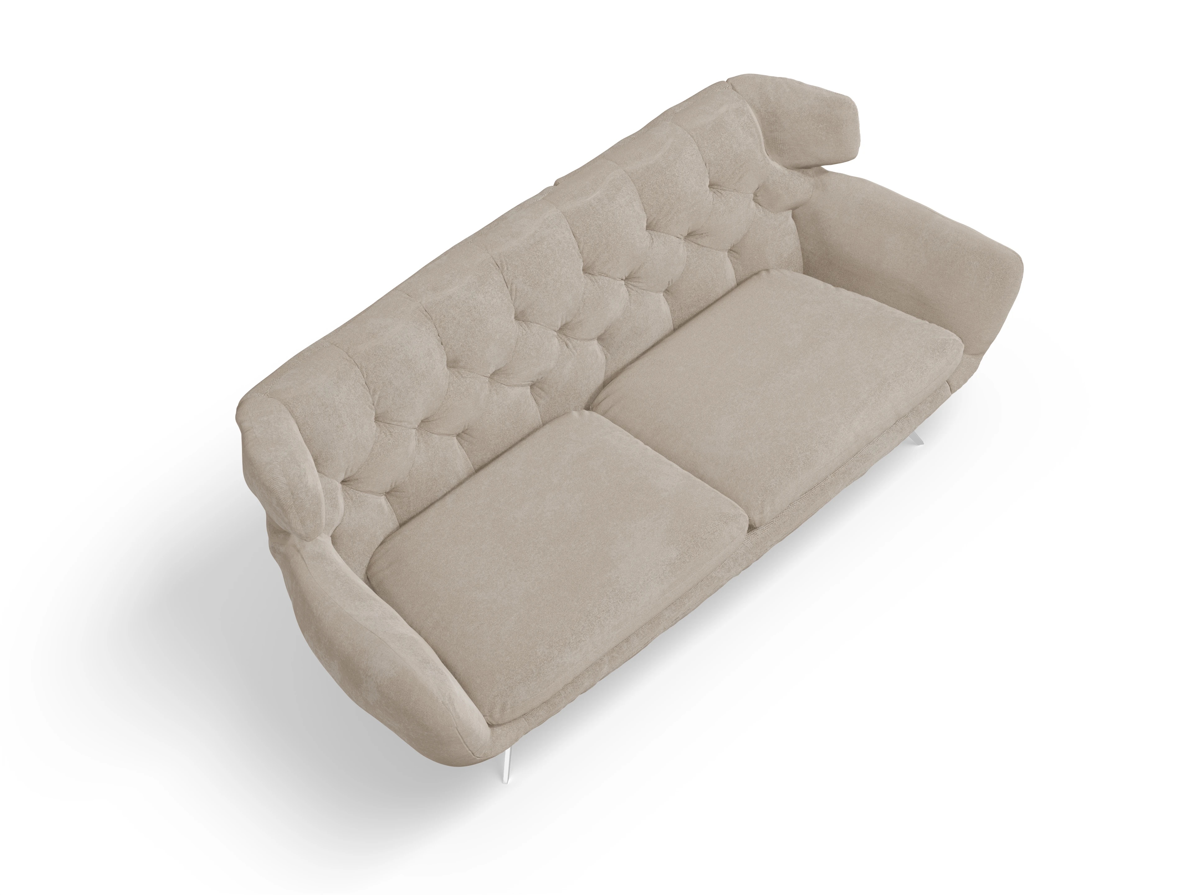 Seca 3-Sitzer Sofa Ansicht des Produktes Seca 3-Sitzer Sofa in Stoff Beige