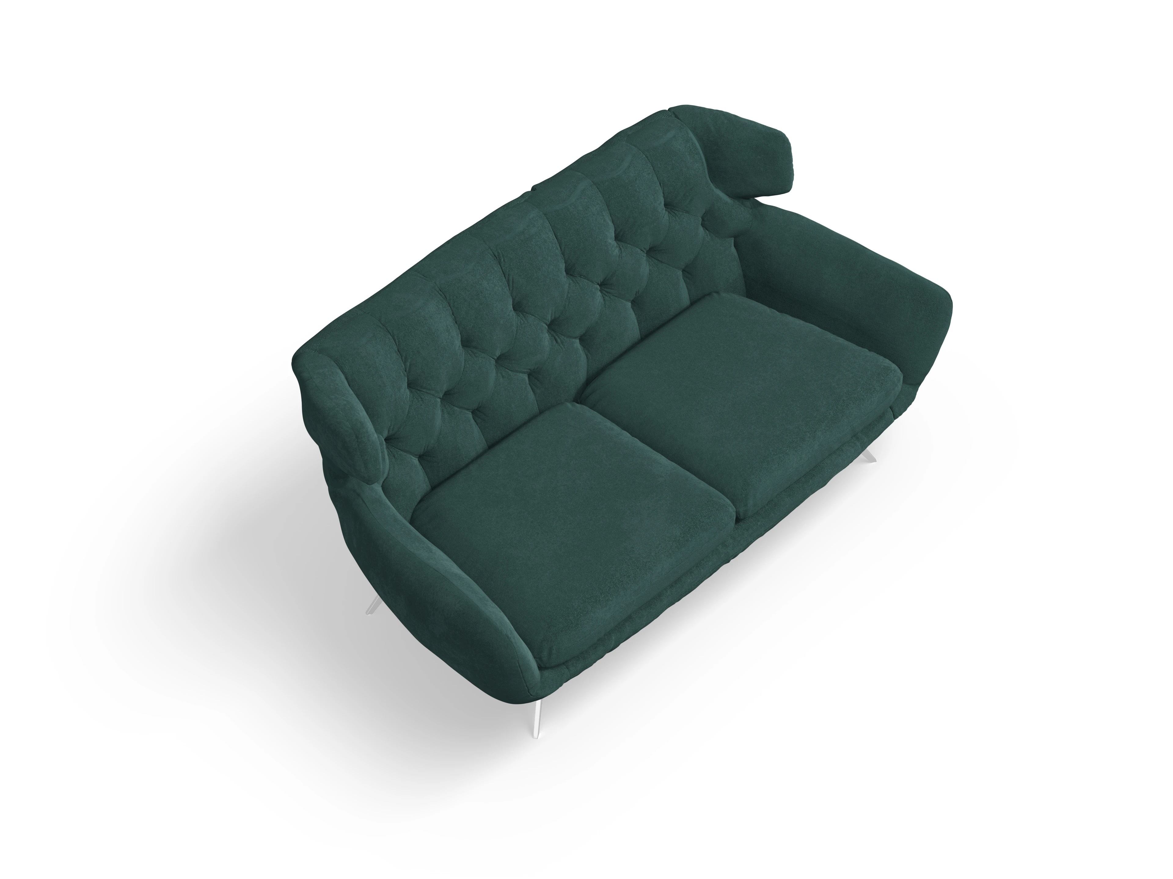Seca 2-Sitzer Sofa Ansicht des Produktes Seca 2-Sitzer Sofa in Stoff Grün