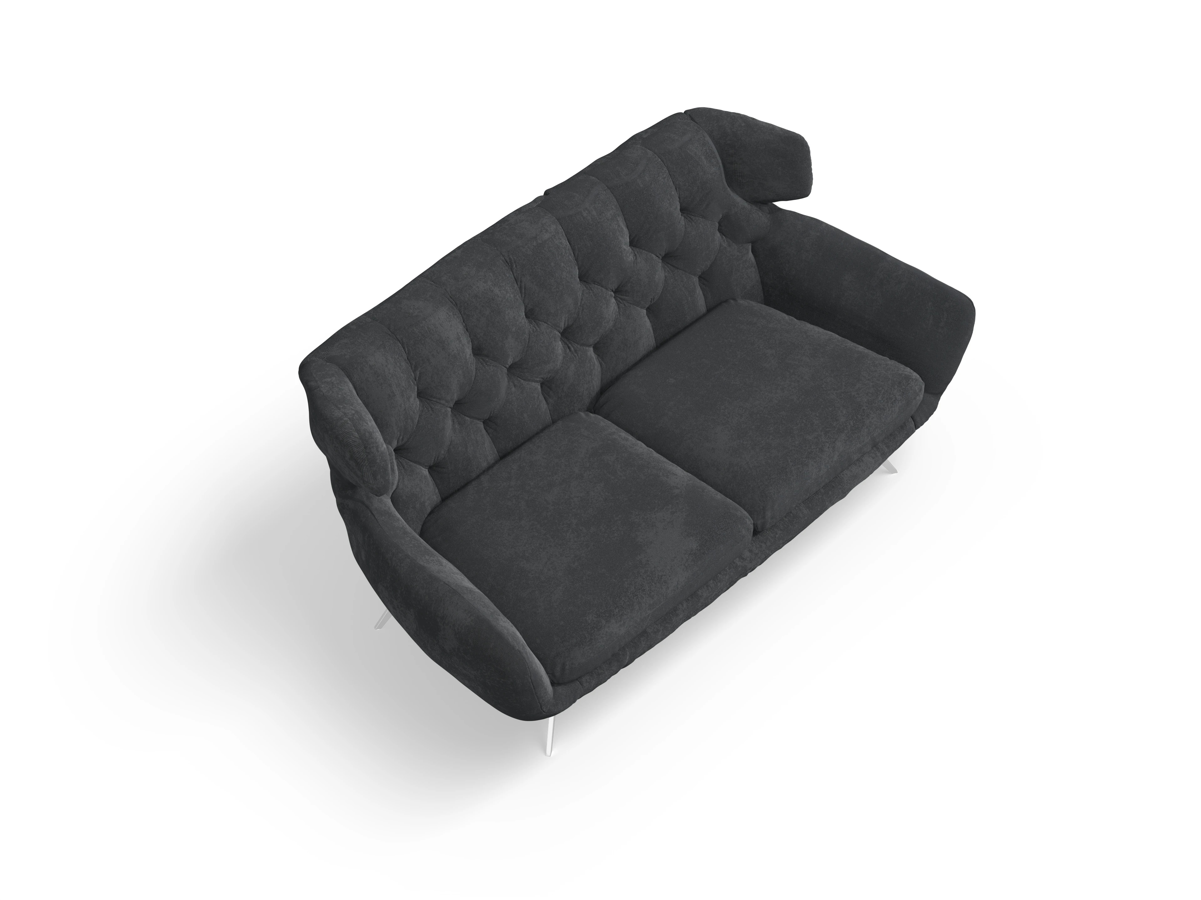 Seca 2-Sitzer Sofa Ansicht des Produktes Seca 2-Sitzer Sofa in Stoff Braun