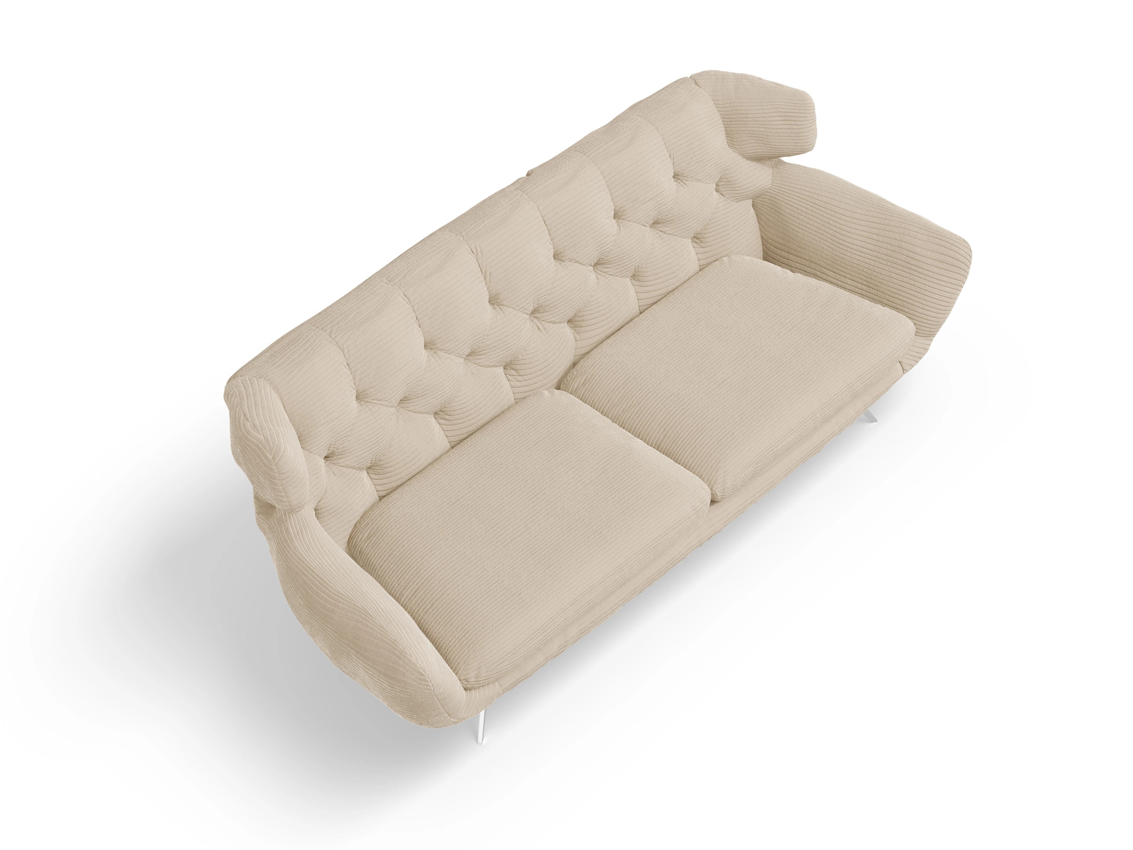 Seca 3-Sitzer Sofa Ansicht des Produktes Seca 3-Sitzer Sofa in Stoff Beige