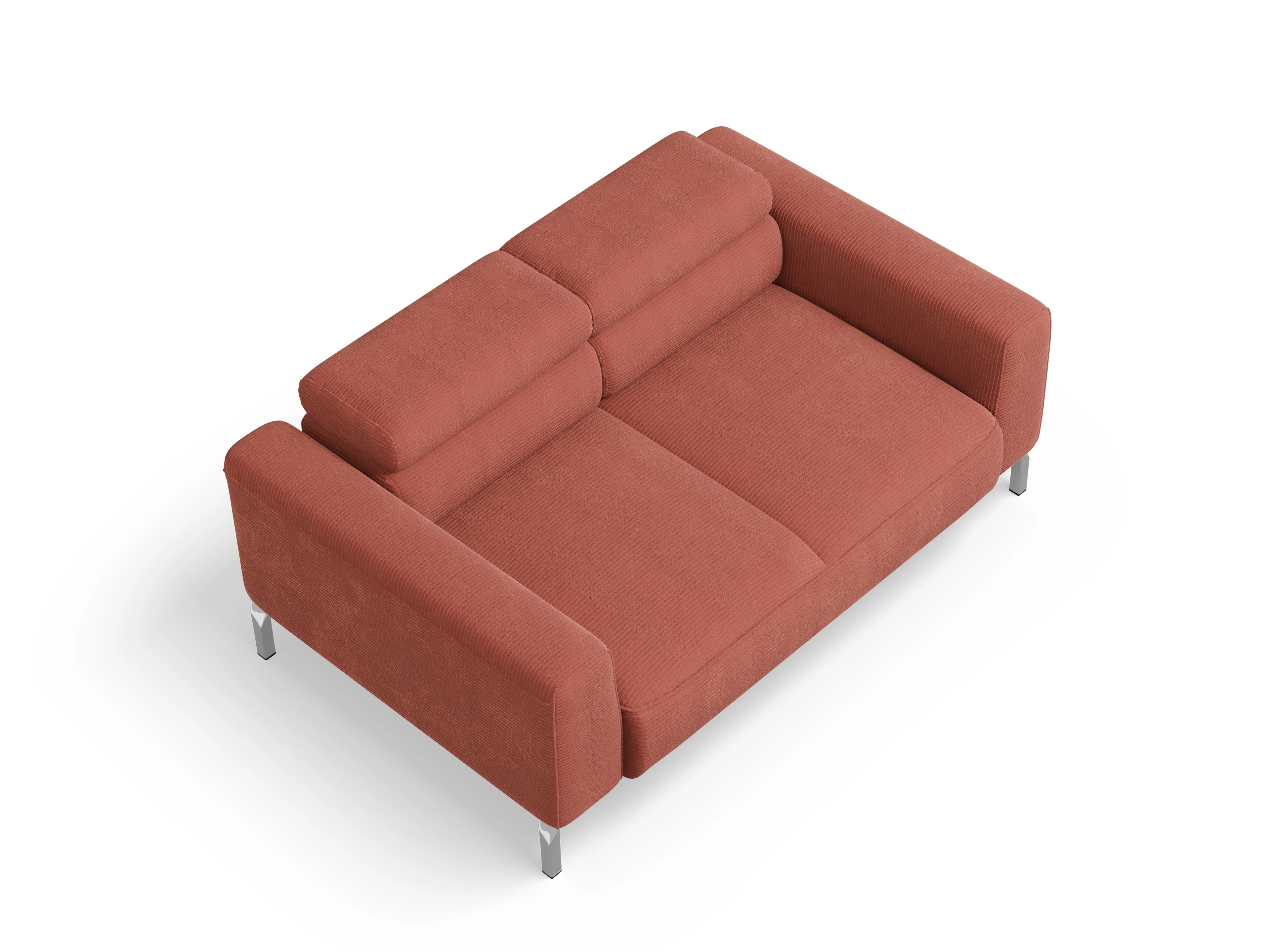 Season 2-Sitzer Sofa Ansicht des Produktes Season 2-Sitzer Sofa in Stoff Orange