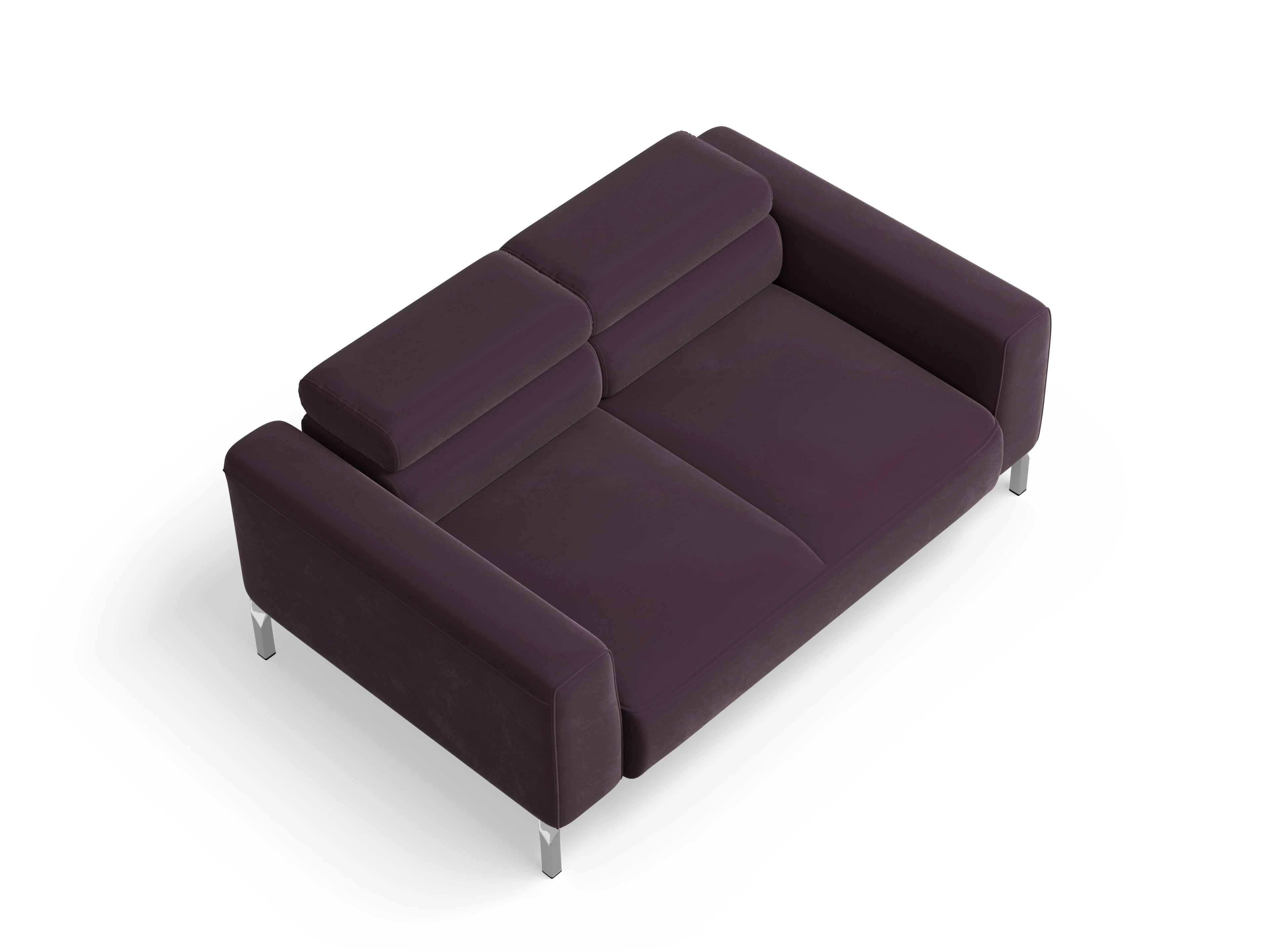 Season 2-Sitzer Sofa Ansicht des Produktes Season 2-Sitzer Sofa in Stoff Lila