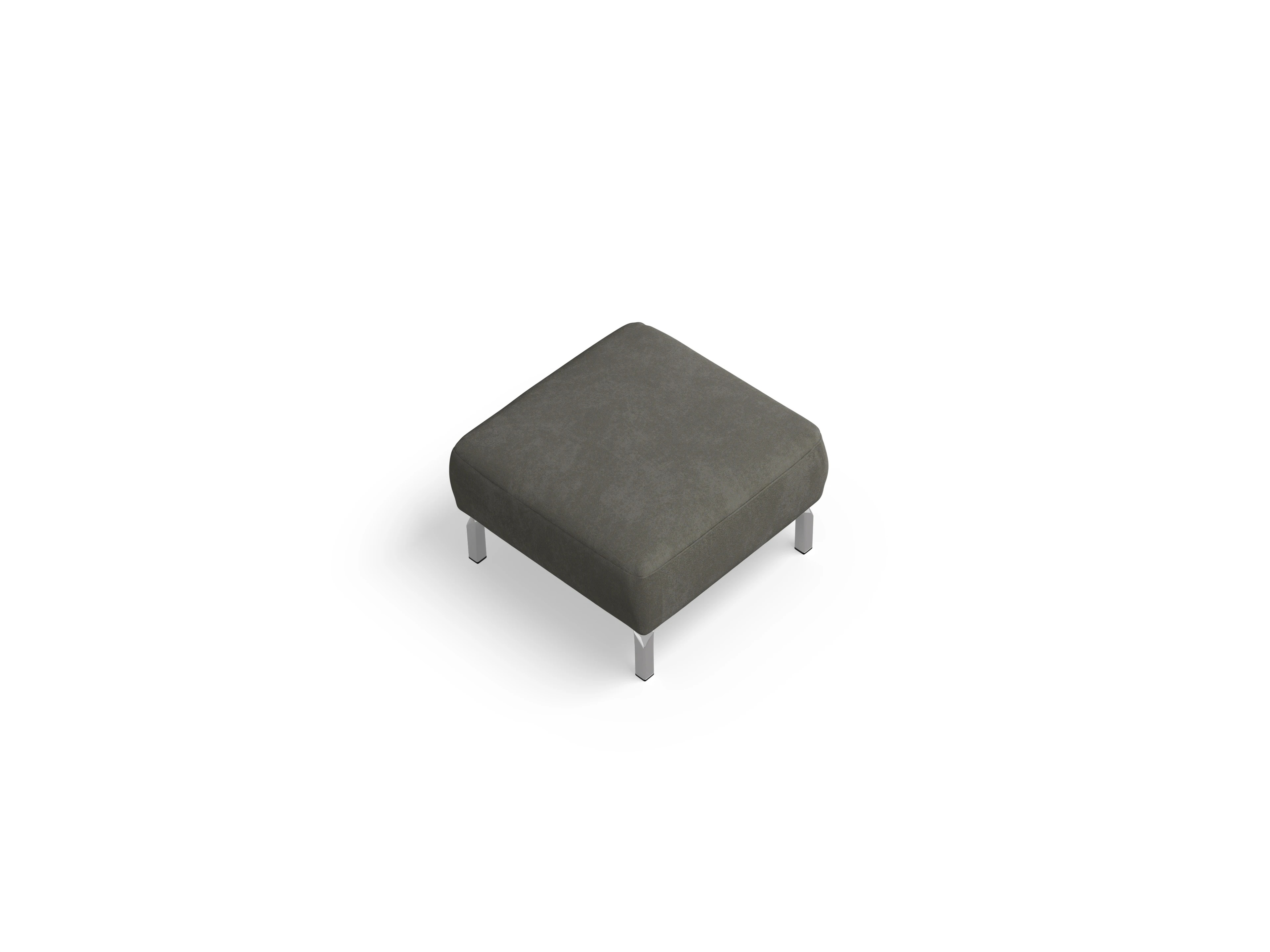 Season Hocker medium 74x74 cm Ansicht des Produktes Season Hocker in Stoff Grau