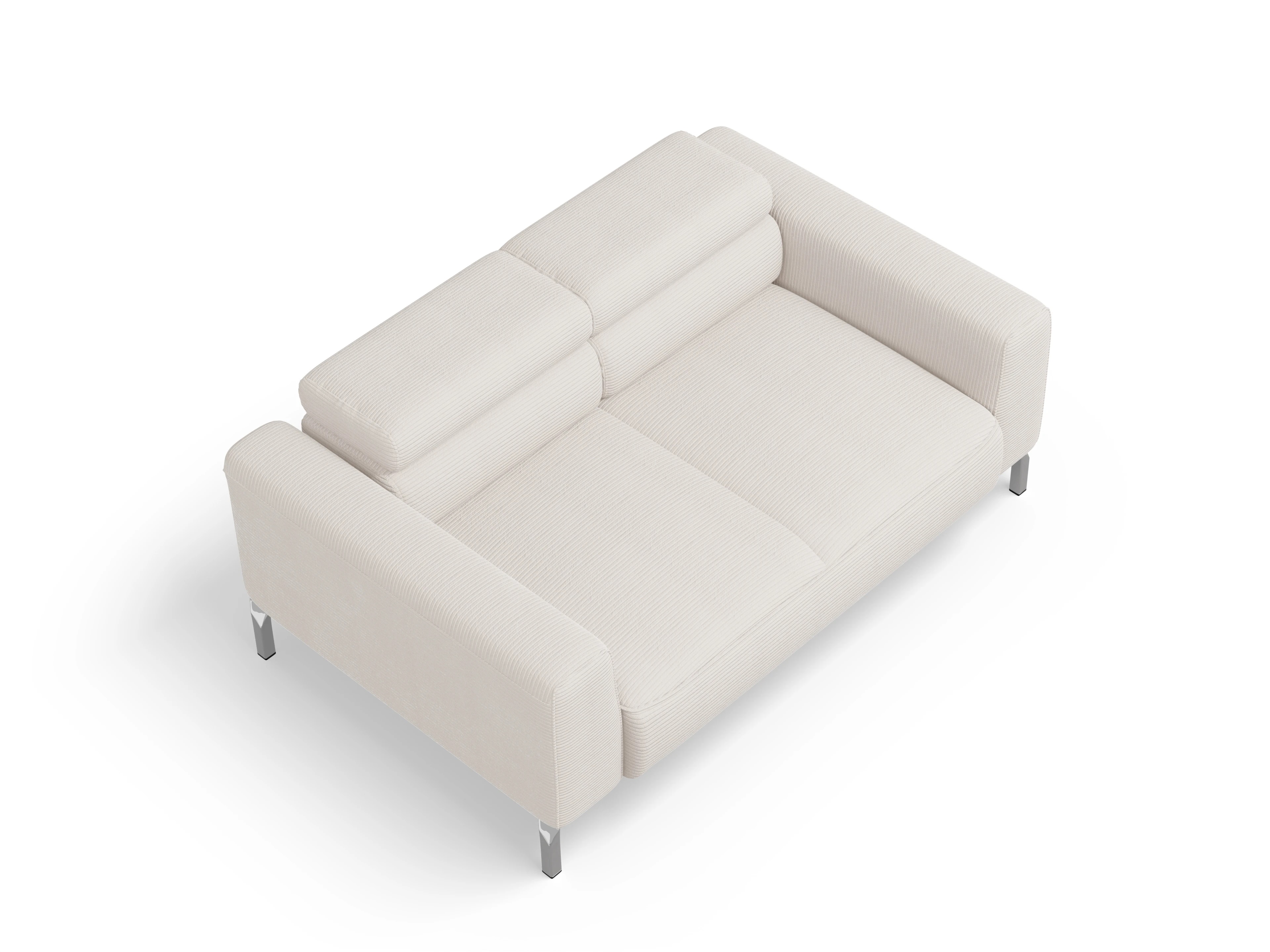 Ansicht des Produktes Season 2-Sitzer Sofa in Stoff Weiss