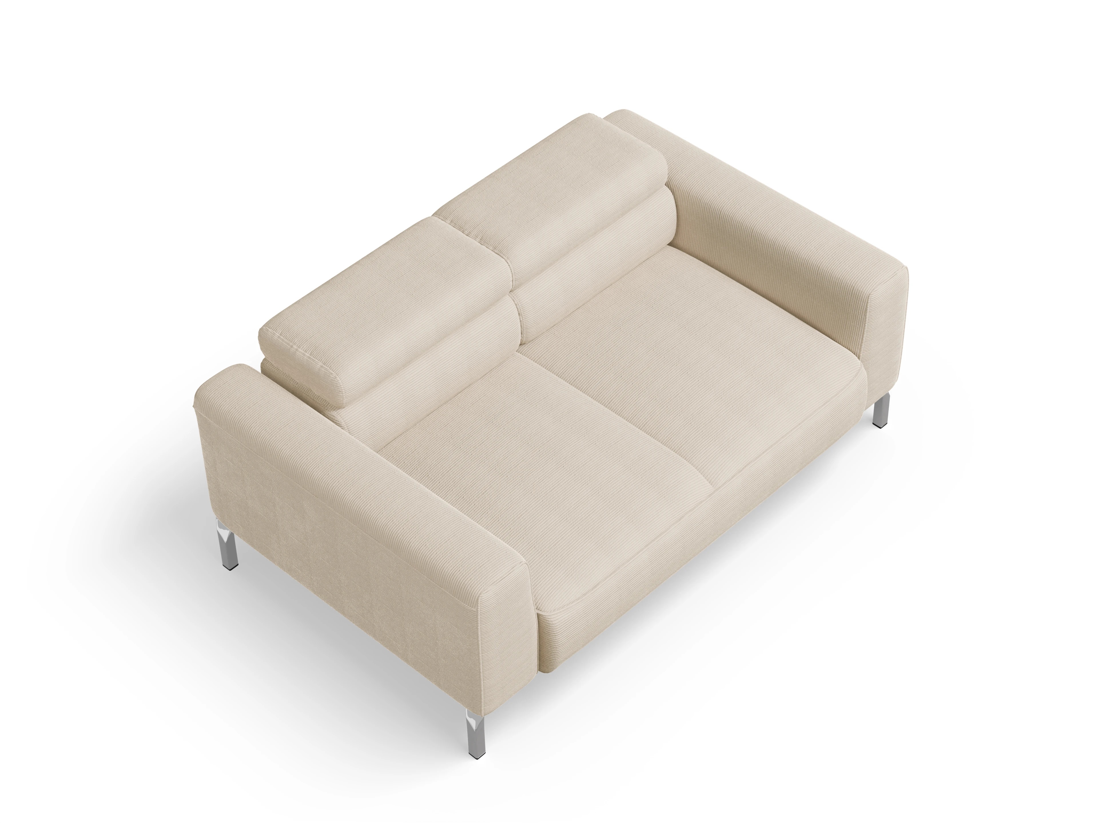 Season 2-Sitzer Sofa Ansicht des Produktes Season 2-Sitzer Sofa in Stoff Weiss