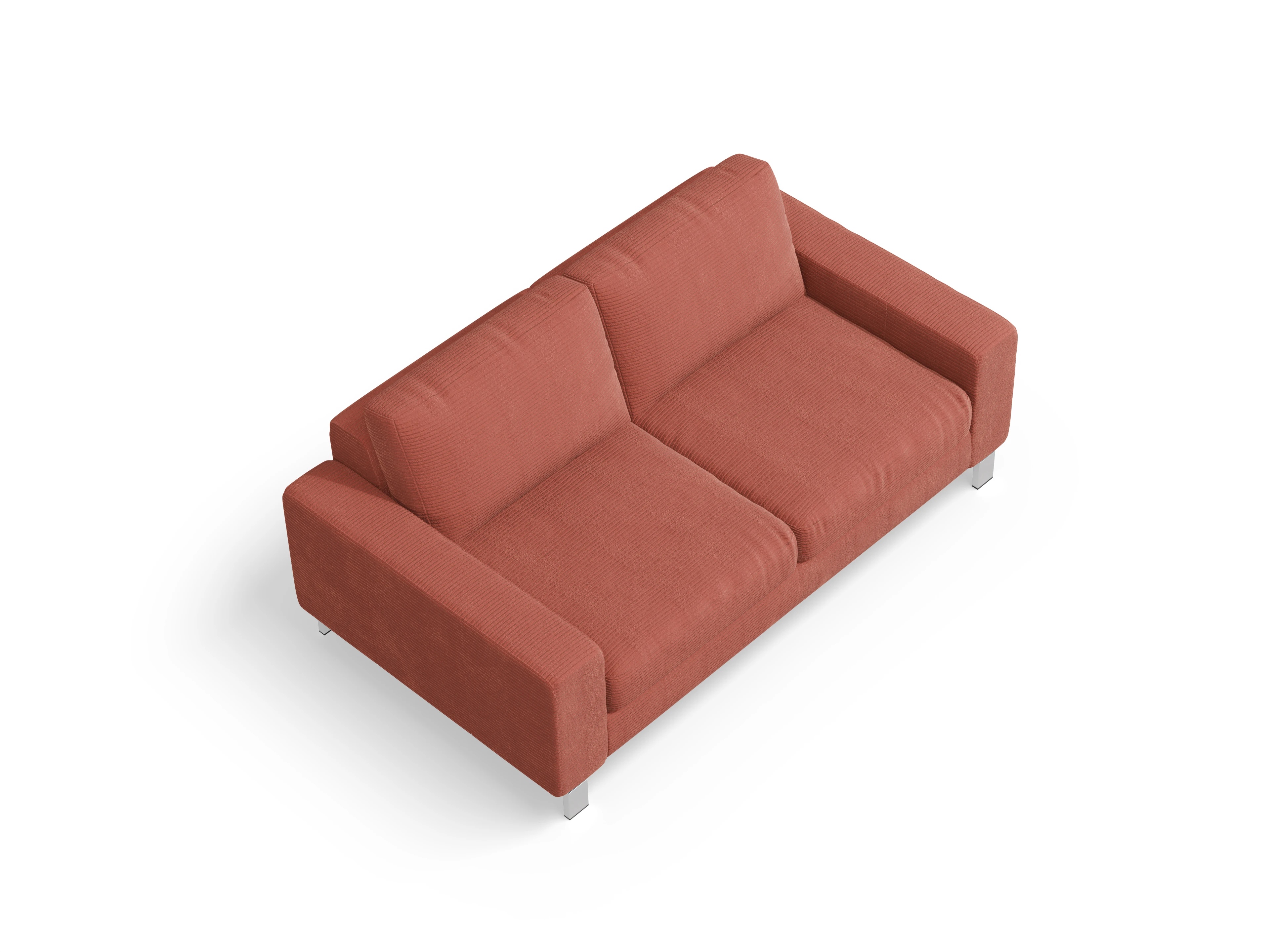 Indiana 2-Sitzer Sofa Large Ansicht des Produktes Indiana 2-Sitzer Sofa in Stoff Orange