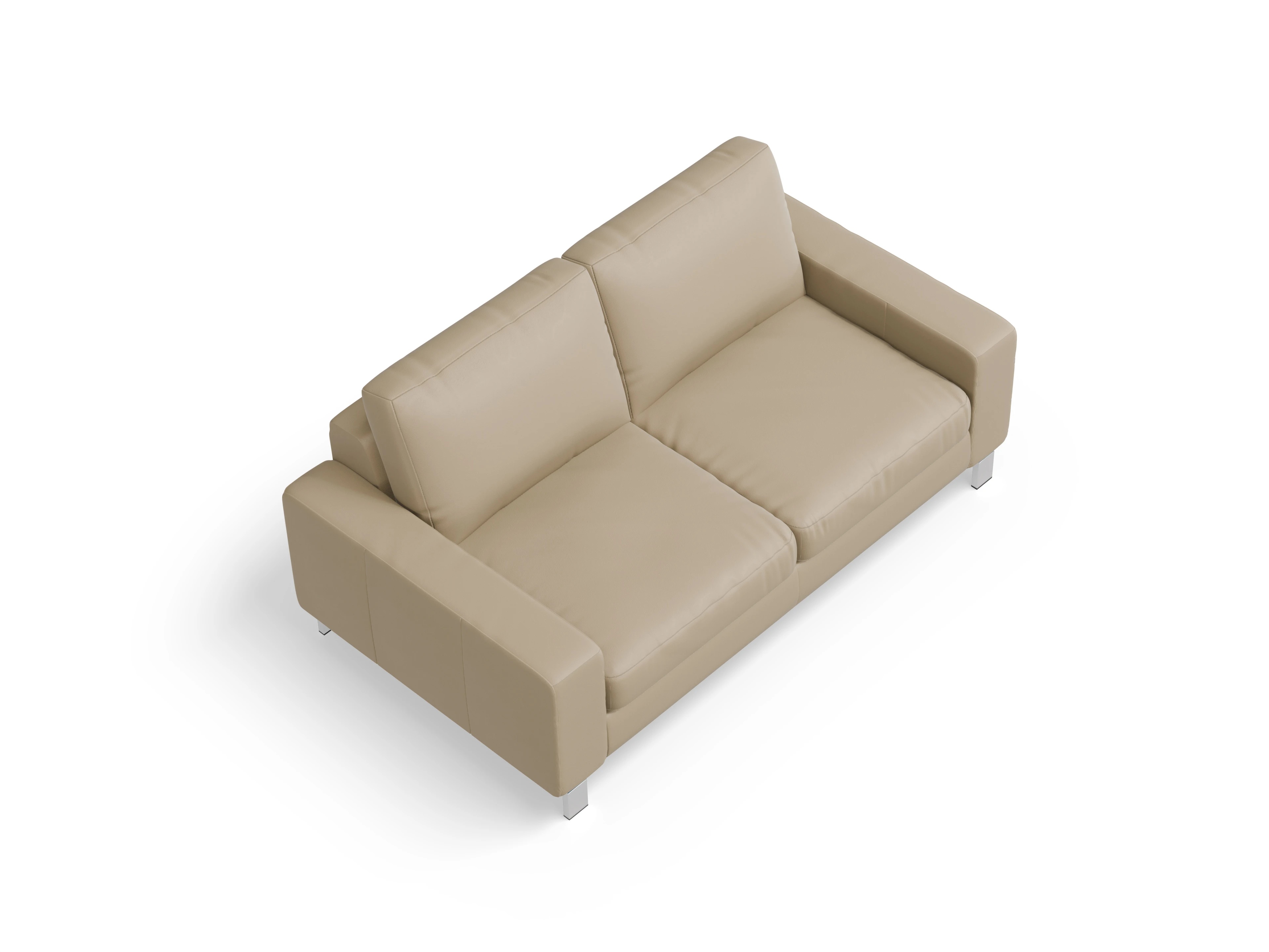 Indiana 2-Sitzer Sofa Large Ansicht des Produktes Indiana 2-Sitzer Sofa in Leder Beige