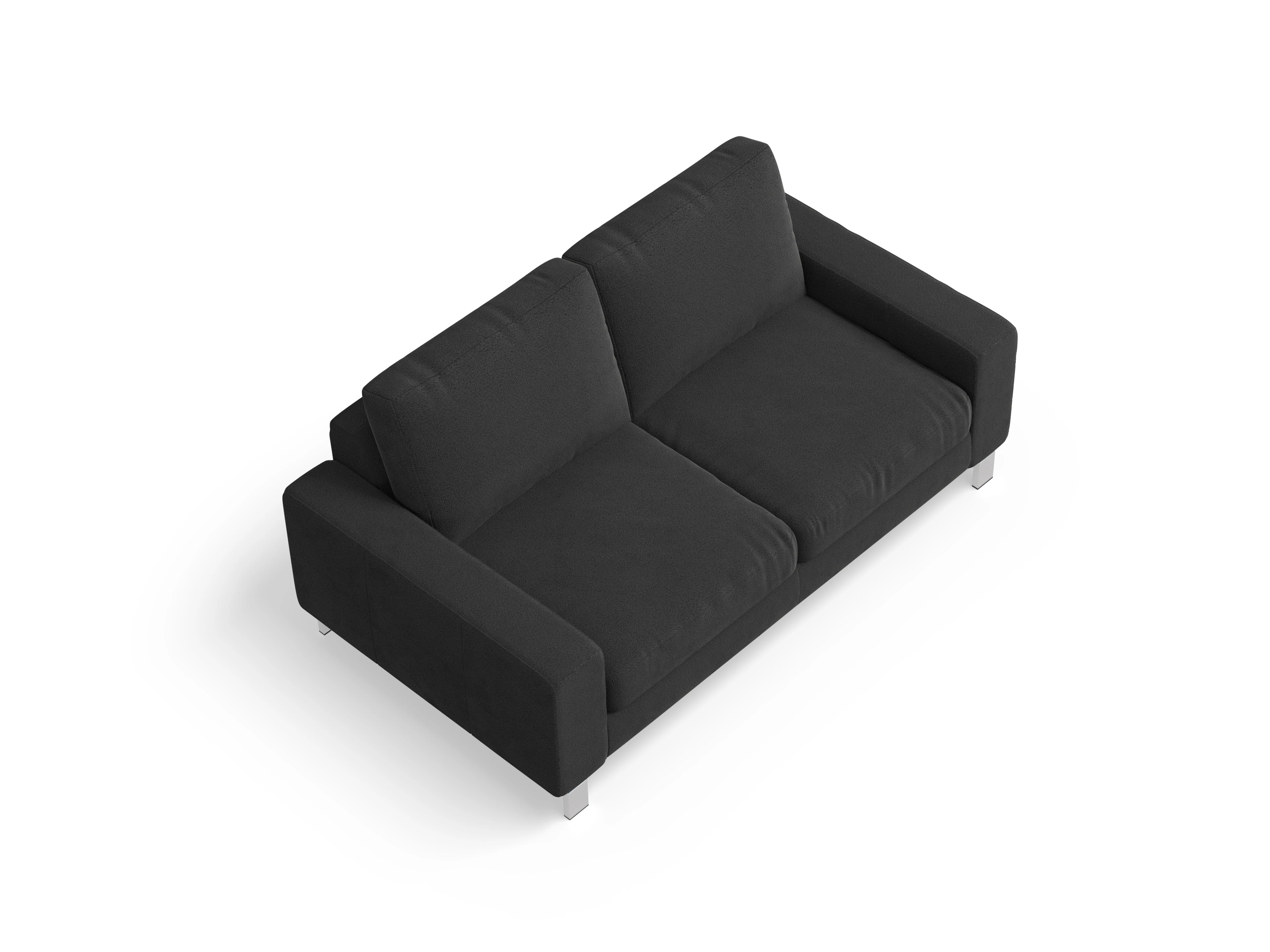 Indiana 2-Sitzer Sofa Large Ansicht des Produktes Indiana 2-Sitzer Sofa in Stoff Schwarz
