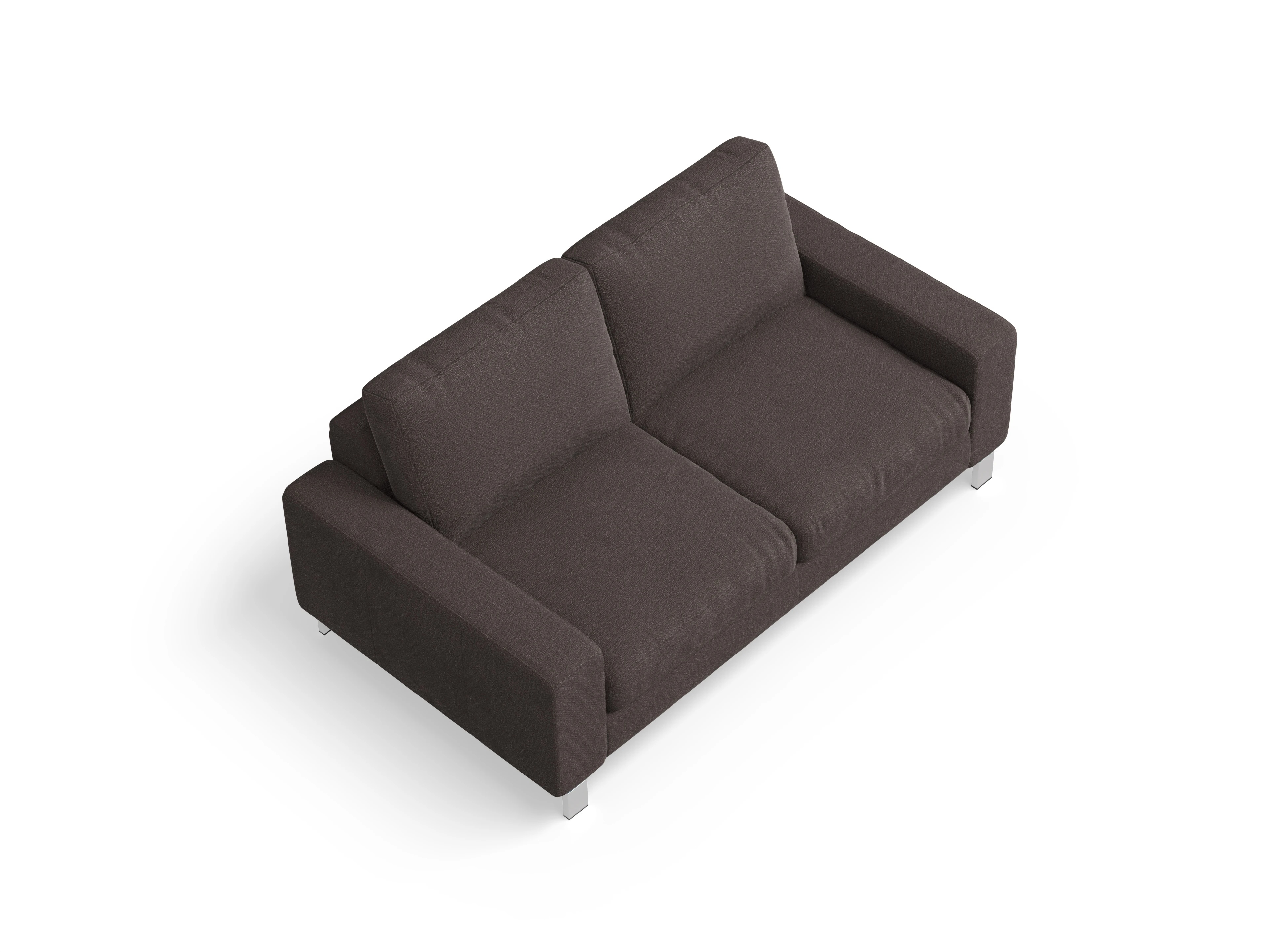 Indiana 2-Sitzer Sofa Large Ansicht des Produktes Indiana 2-Sitzer Sofa in Stoff Braun