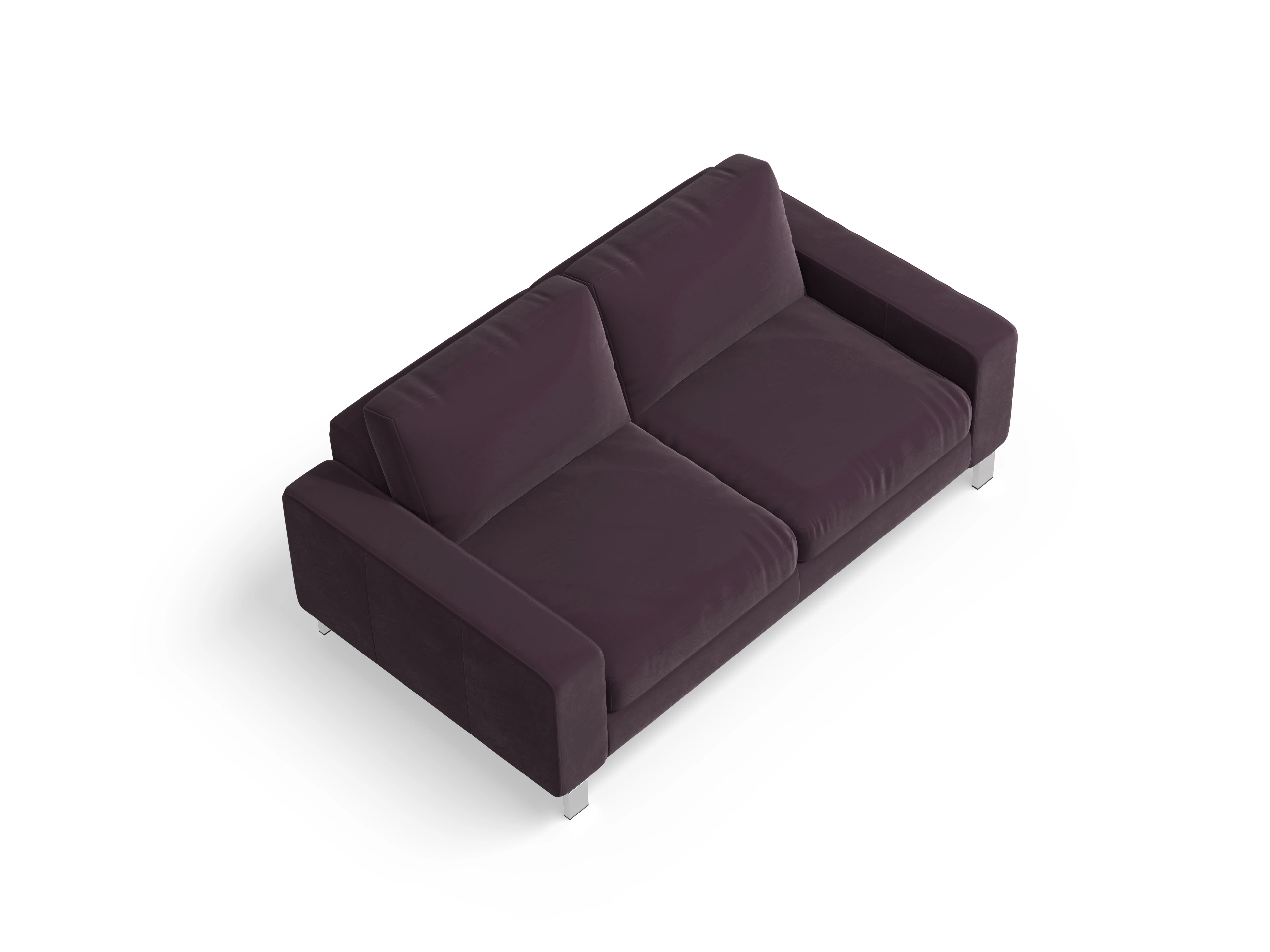 Ansicht des Produktes Indiana 2-Sitzer Sofa in Stoff Lila