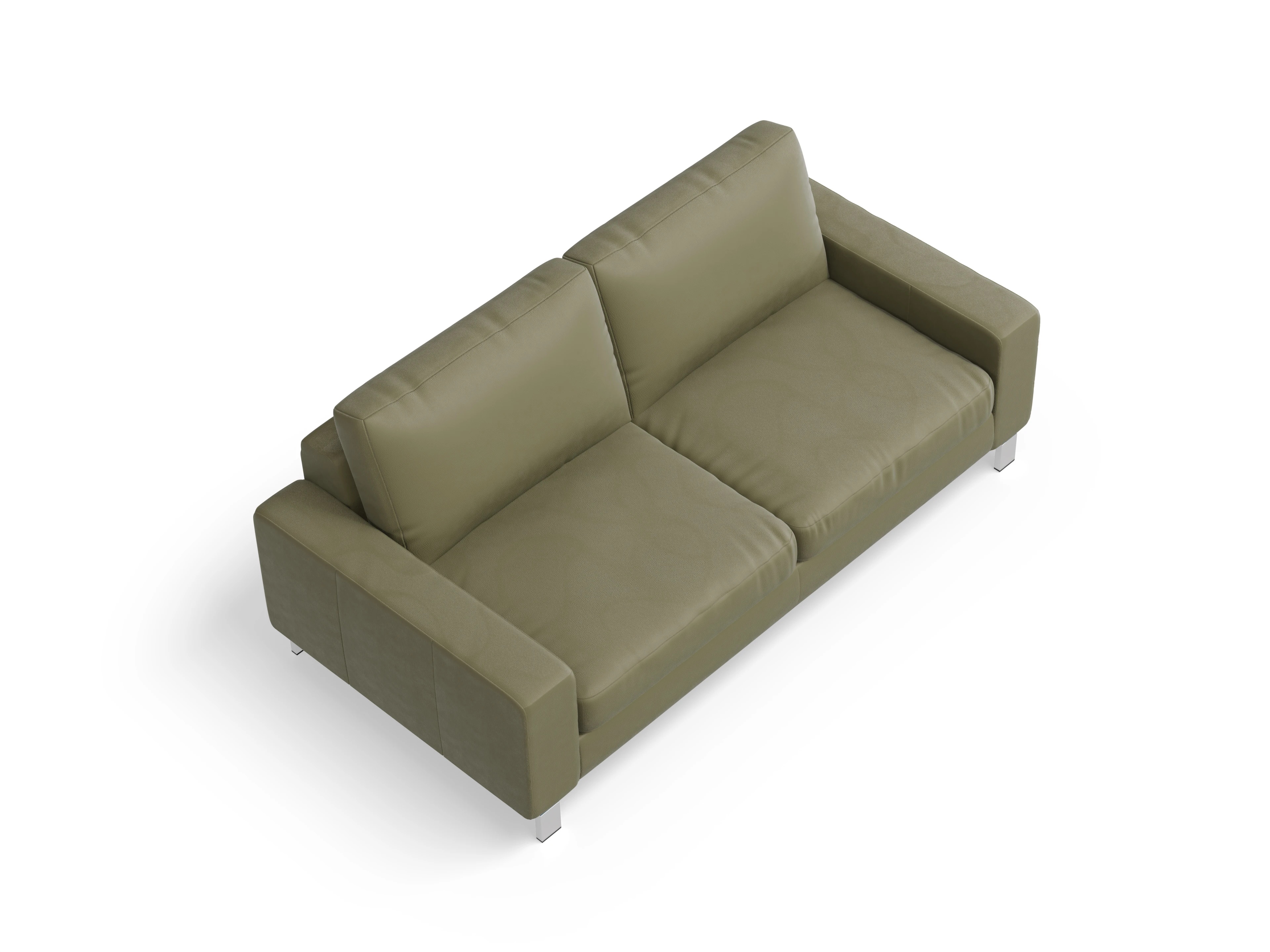 Indiana 2,5-Sitzer Sofa Ansicht des Produktes Indiana 2,5-Sitzer Sofa in Leder Braun