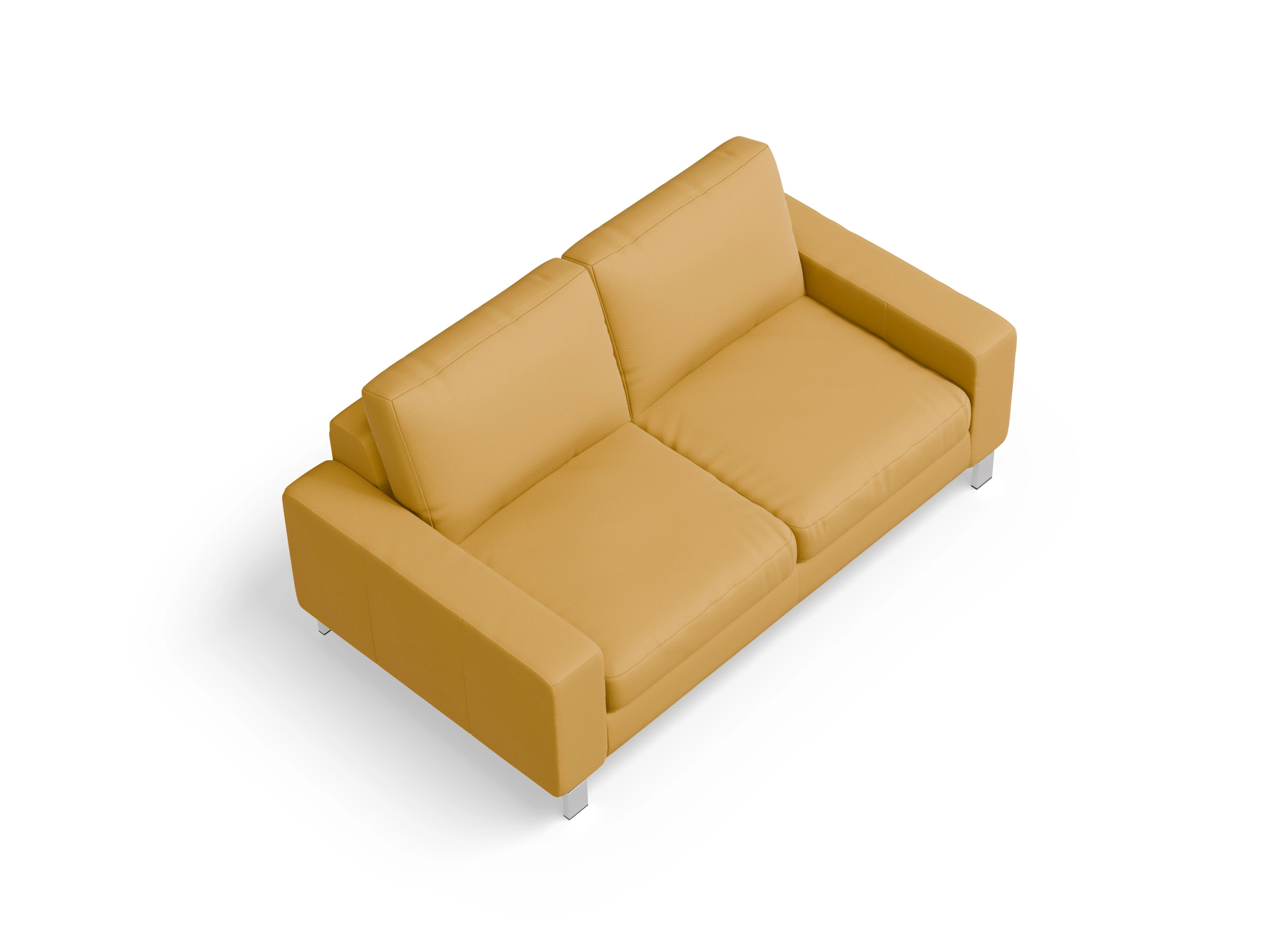 Indiana 2-Sitzer Sofa Large Ansicht des Produktes Indiana 2-Sitzer Sofa in Stoff Gelb
