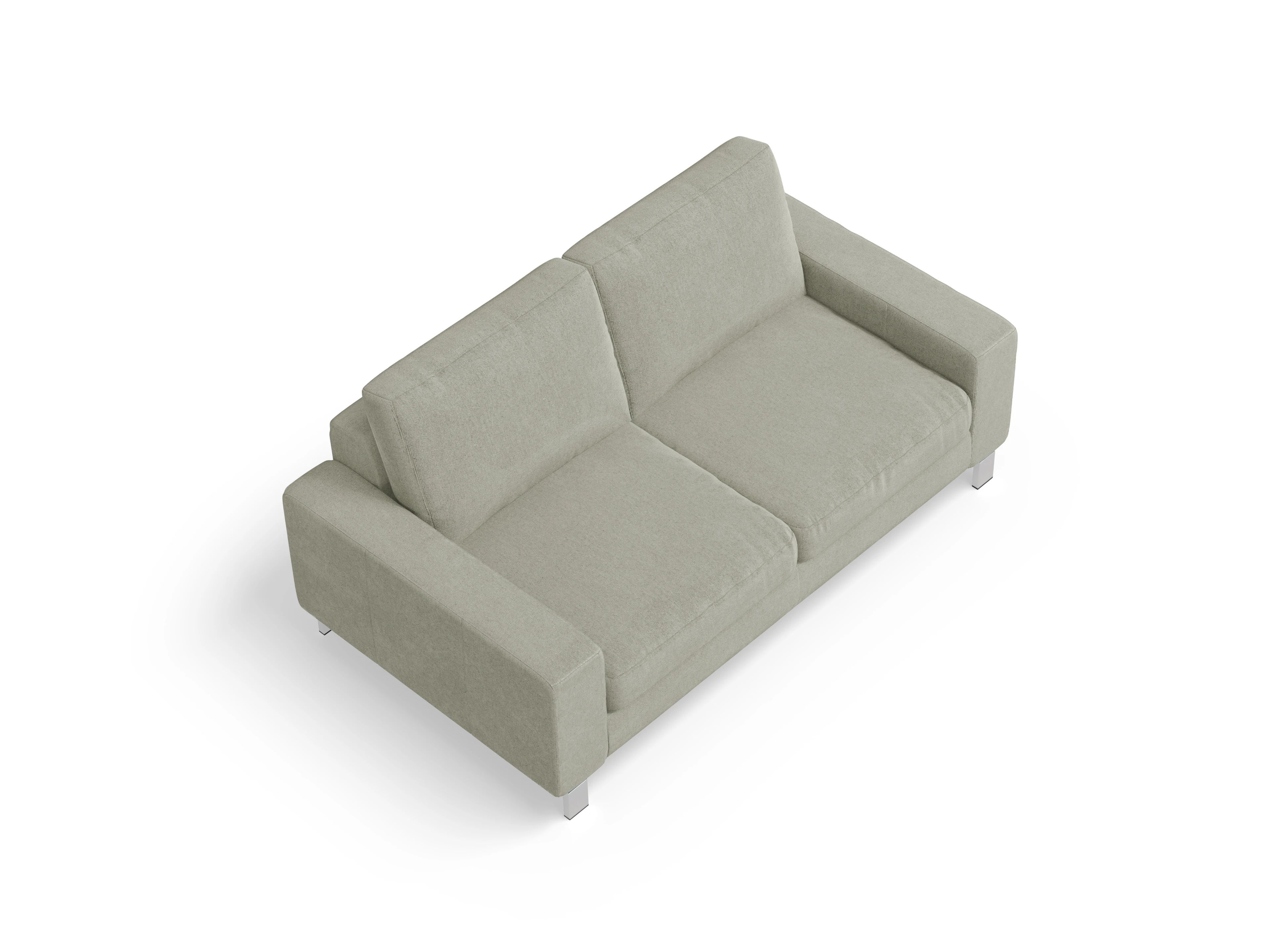 Indiana 2-Sitzer Sofa Large Ansicht des Produktes Indiana 2-Sitzer Sofa in Stoff Grau
