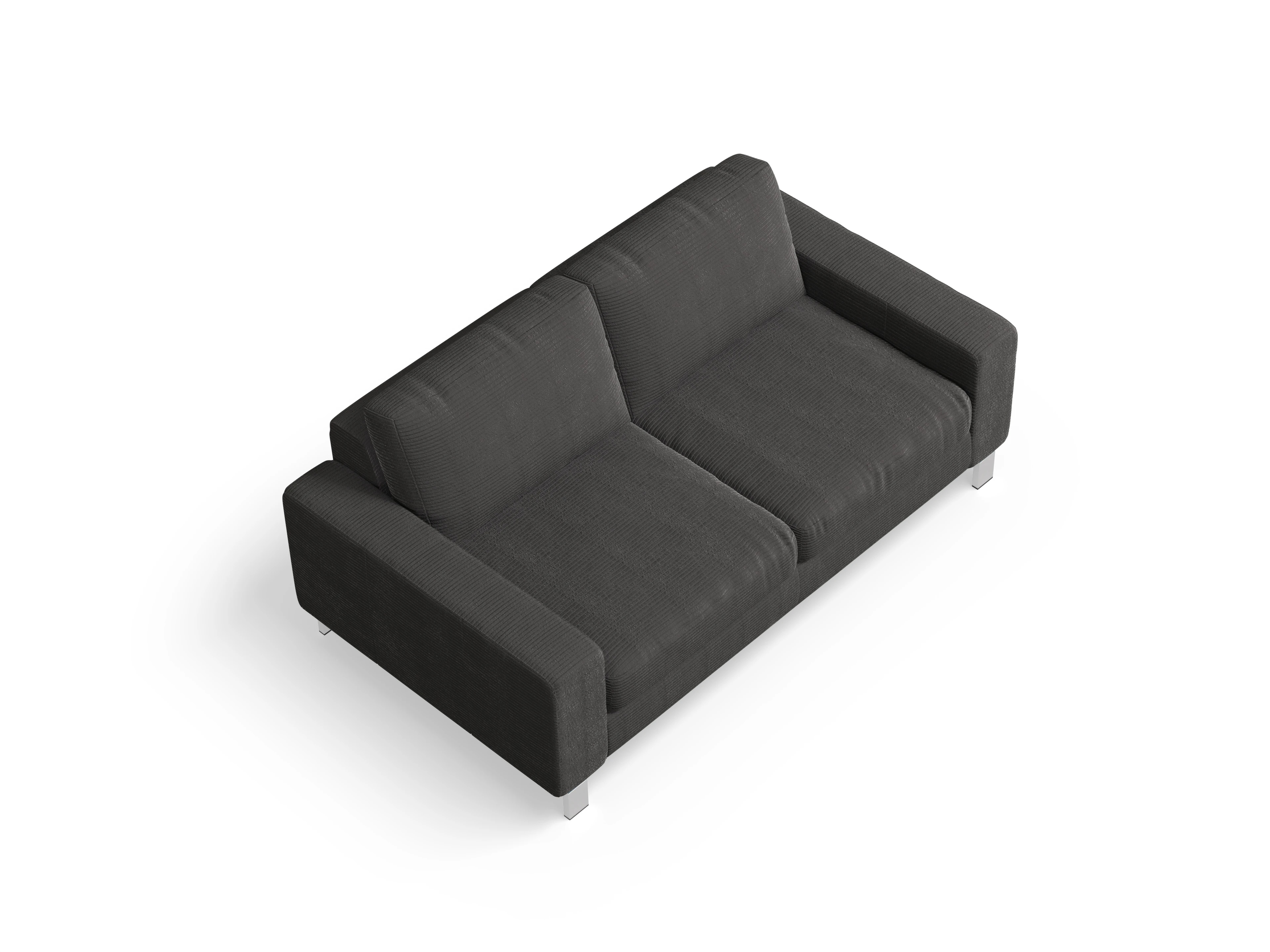 Ansicht des Produktes Indiana 2-Sitzer Sofa in Stoff Grau