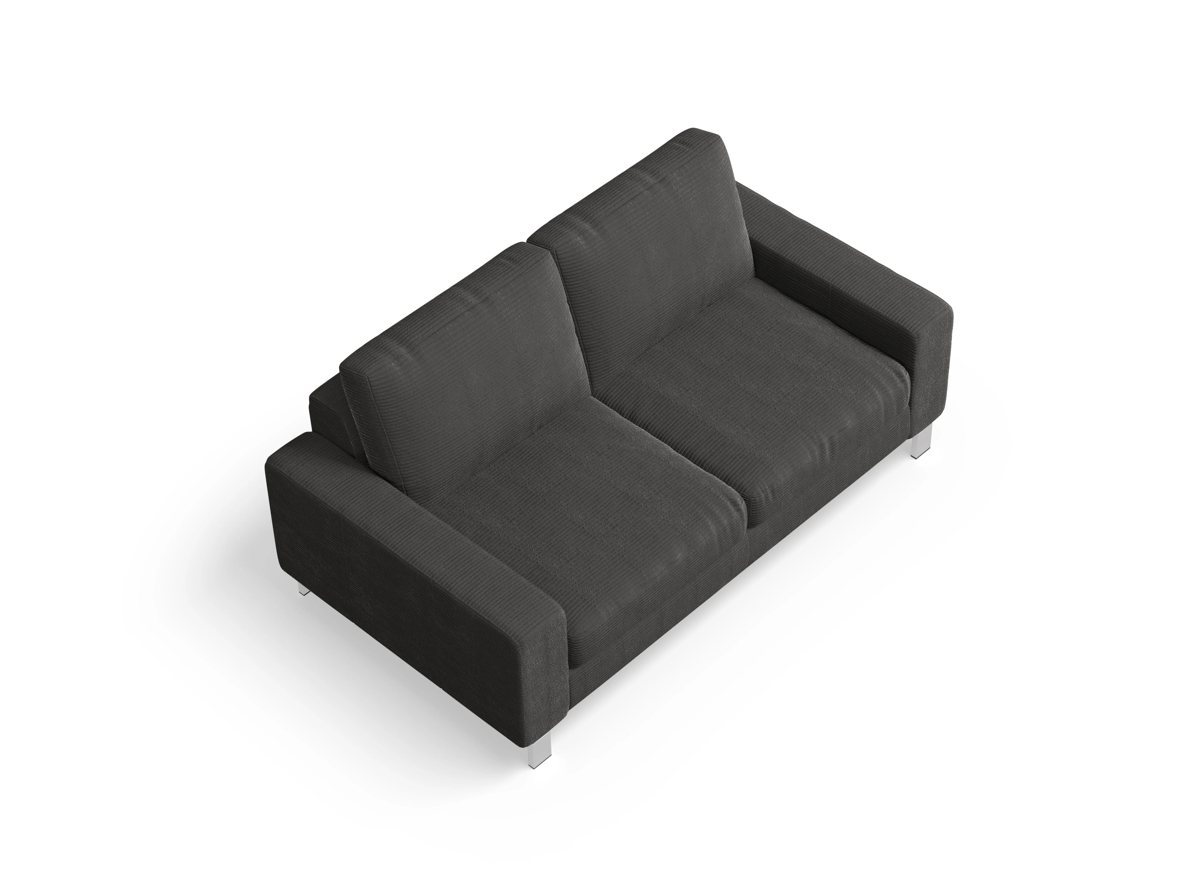 Indiana 2-Sitzer Sofa Large Ansicht des Produktes Indiana 2-Sitzer Sofa in Stoff Grau