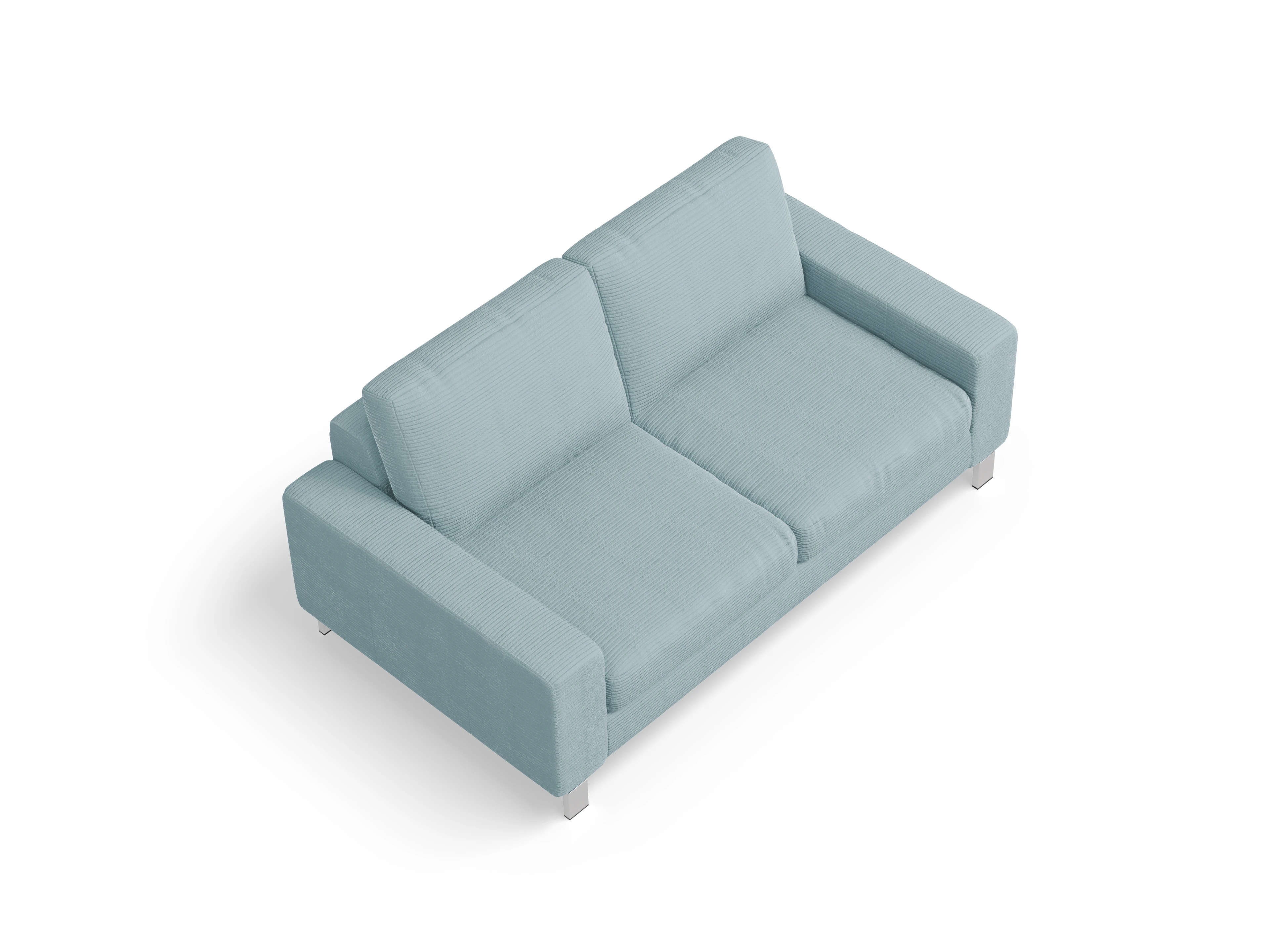 Indiana 2-Sitzer Sofa Large Ansicht des Produktes Indiana 2-Sitzer Sofa in Stoff Blau
