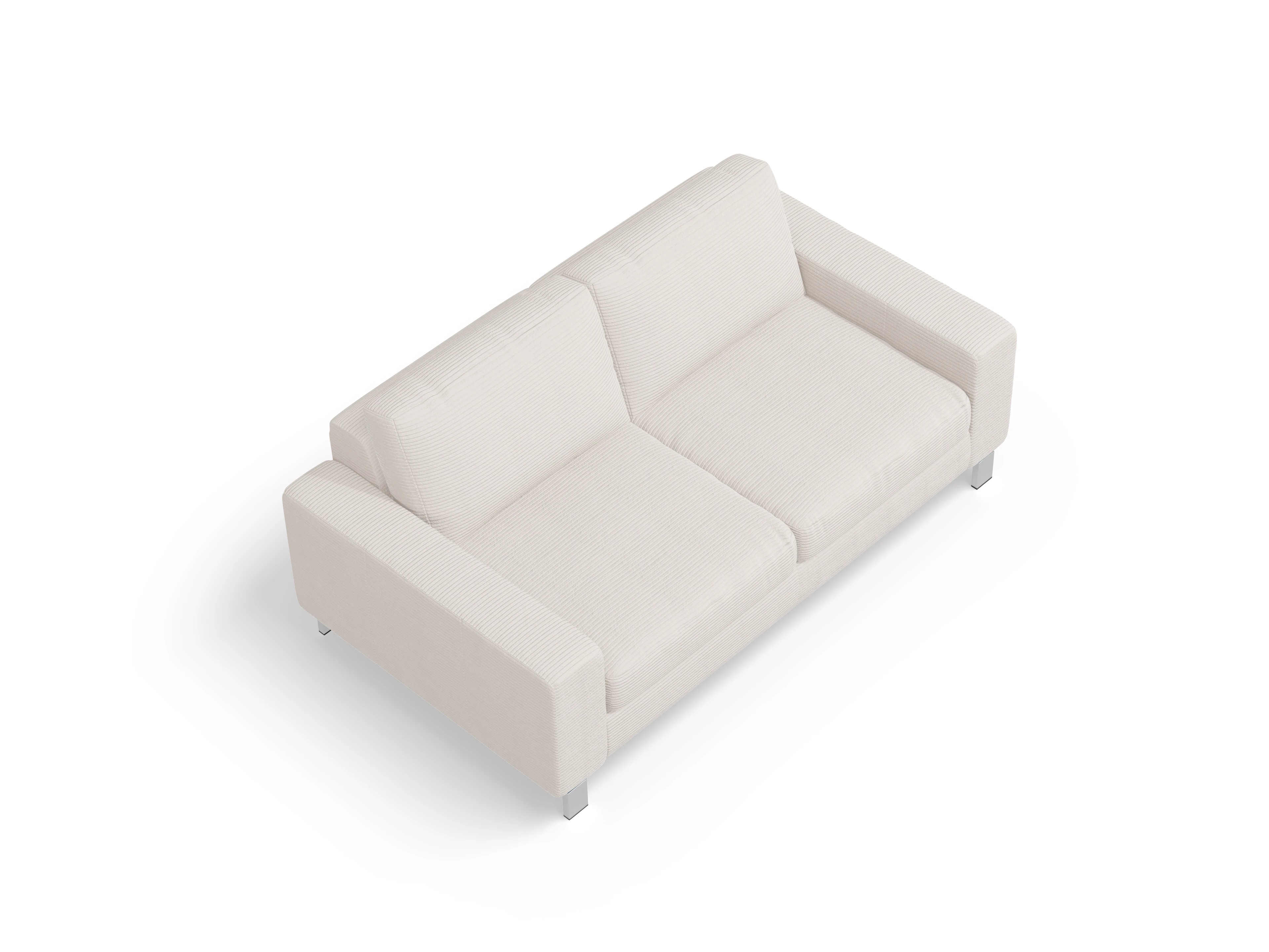 Indiana 2-Sitzer Sofa Large Ansicht des Produktes Indiana 2-Sitzer Sofa in Stoff Weiss