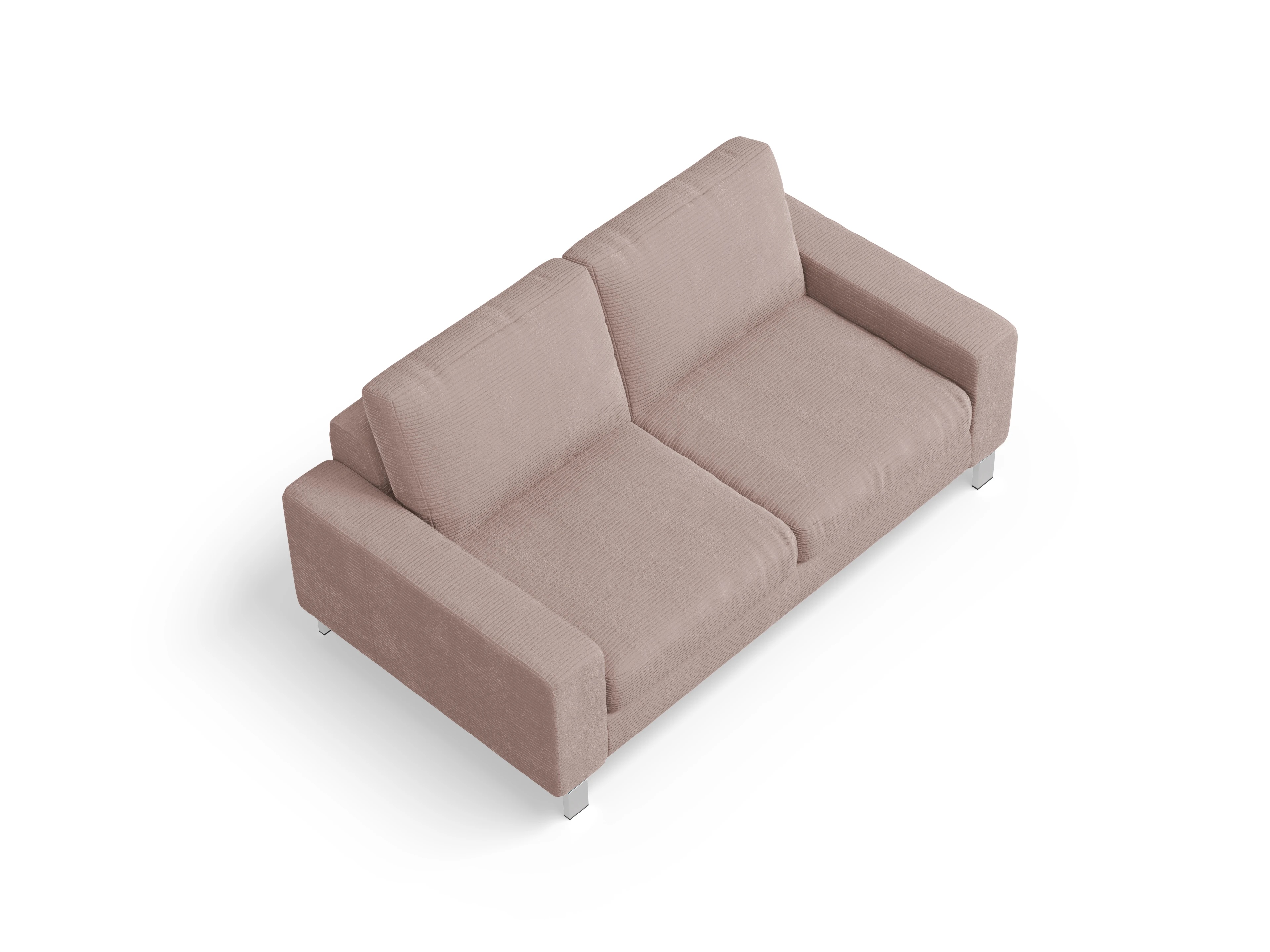 Indiana 2-Sitzer Sofa Large Ansicht des Produktes Indiana 2-Sitzer Sofa in Stoff Rosa