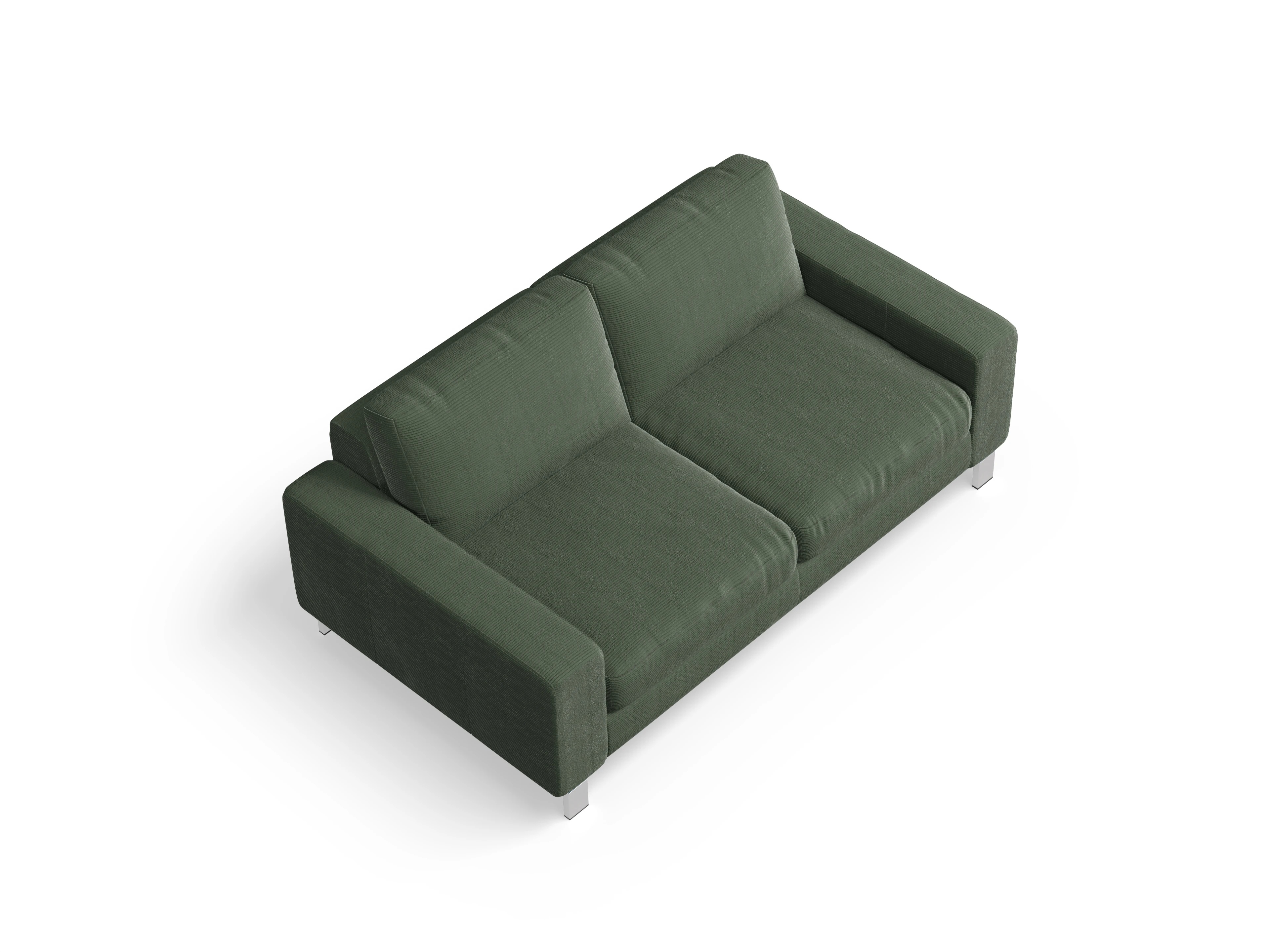 Indiana 2-Sitzer Sofa Large Ansicht des Produktes Indiana 2-Sitzer Sofa in Stoff Grün