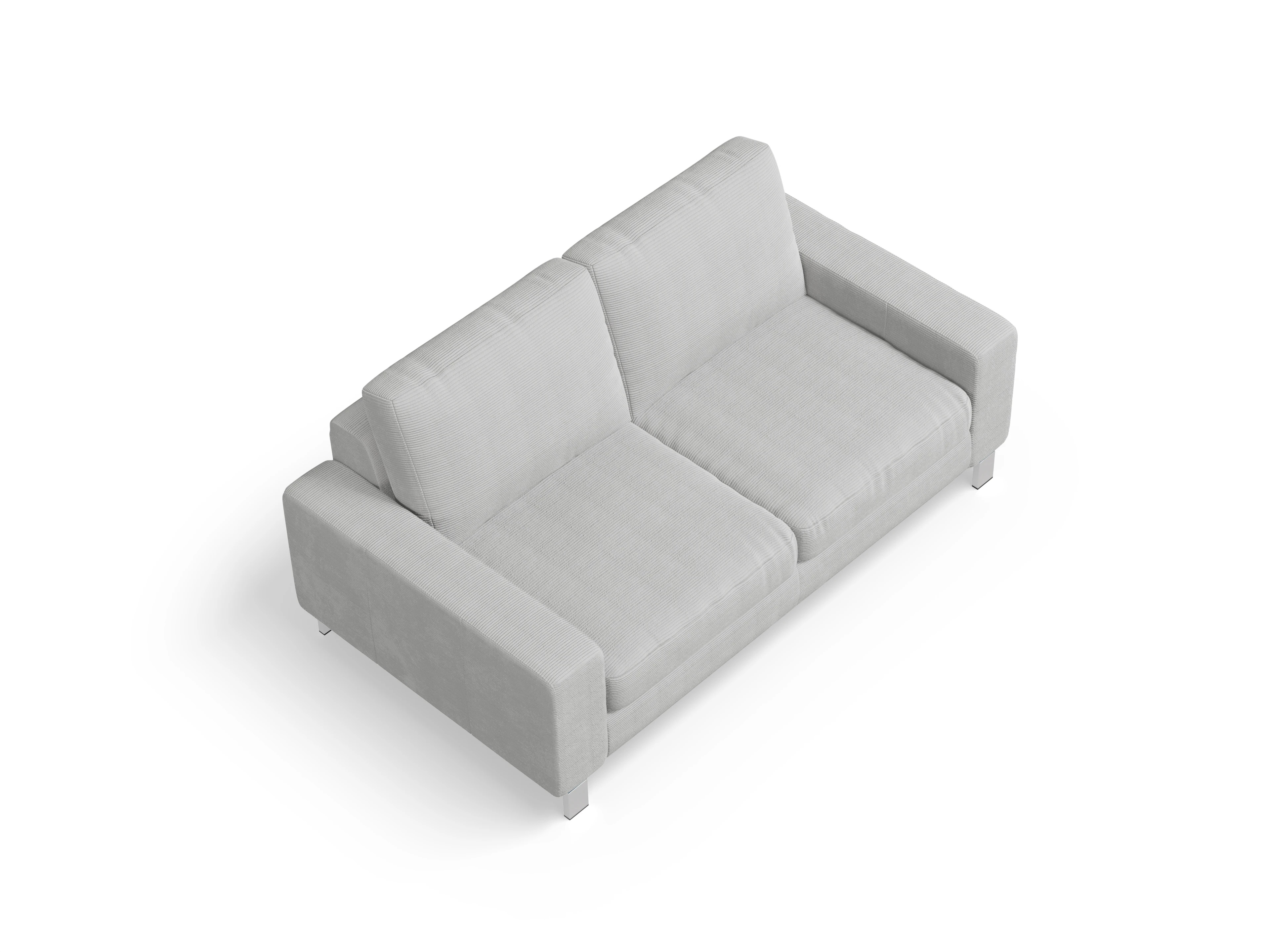Indiana 2-Sitzer Sofa Large Ansicht des Produktes Indiana 2-Sitzer Sofa in Stoff Grau