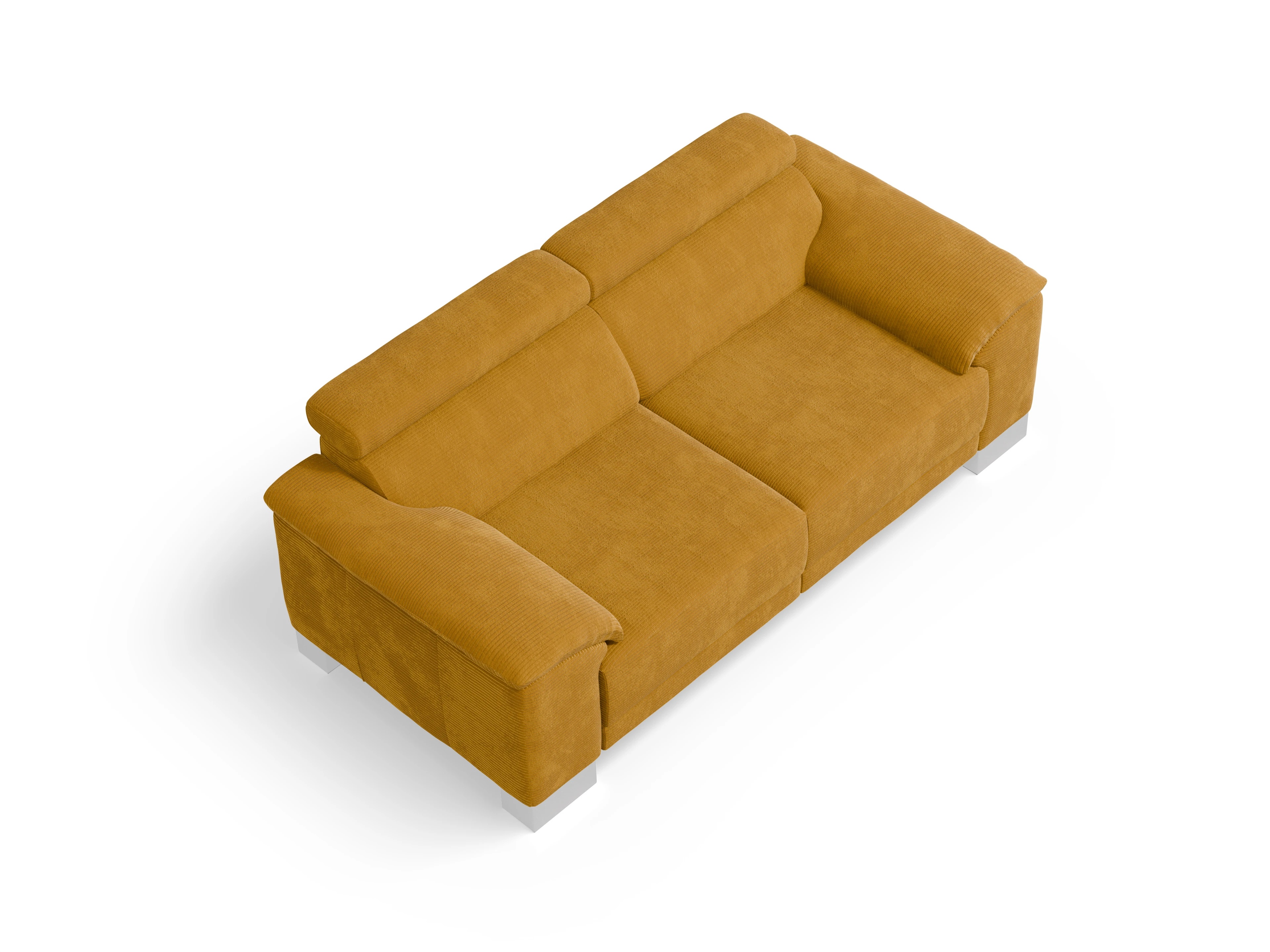 Antonio 2-Sitzer Sofa Ansicht des Produktes Antonio 2-Sitzer Sofa in Stoff Gelb