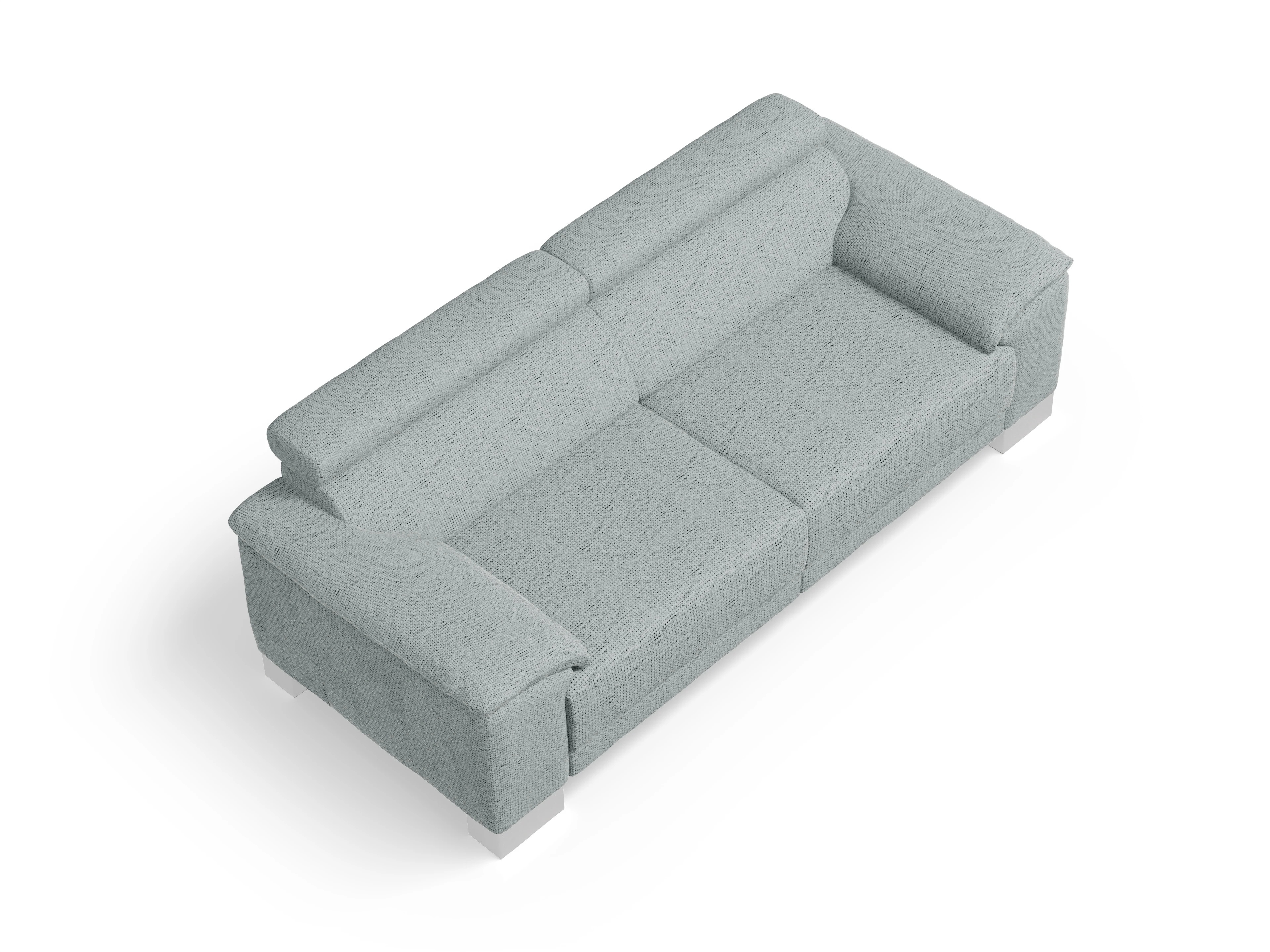 Antonio 3-Sitzer Sofa Ansicht des Produktes Antonio 3-Sitzer Sofa in Stoff Grau