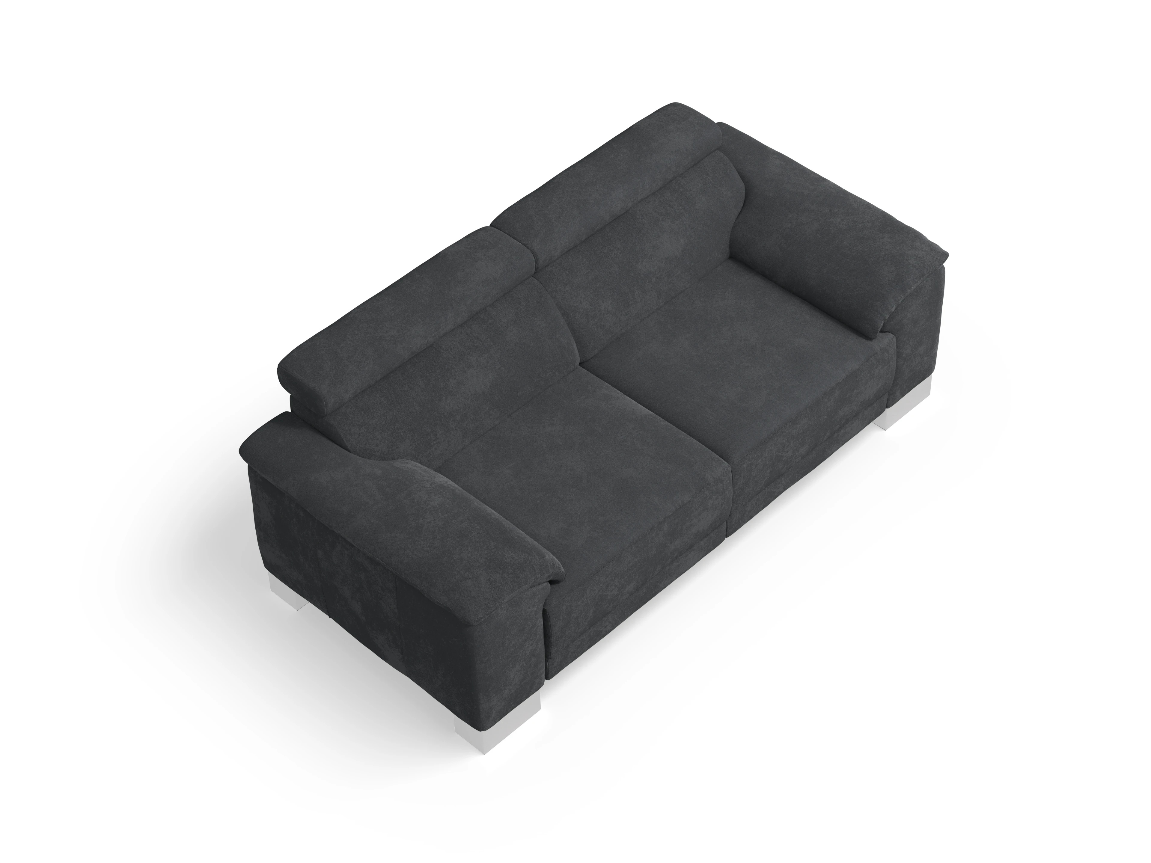 Antonio 2-Sitzer Sofa Ansicht des Produktes Antonio 2-Sitzer Sofa in Stoff Braun