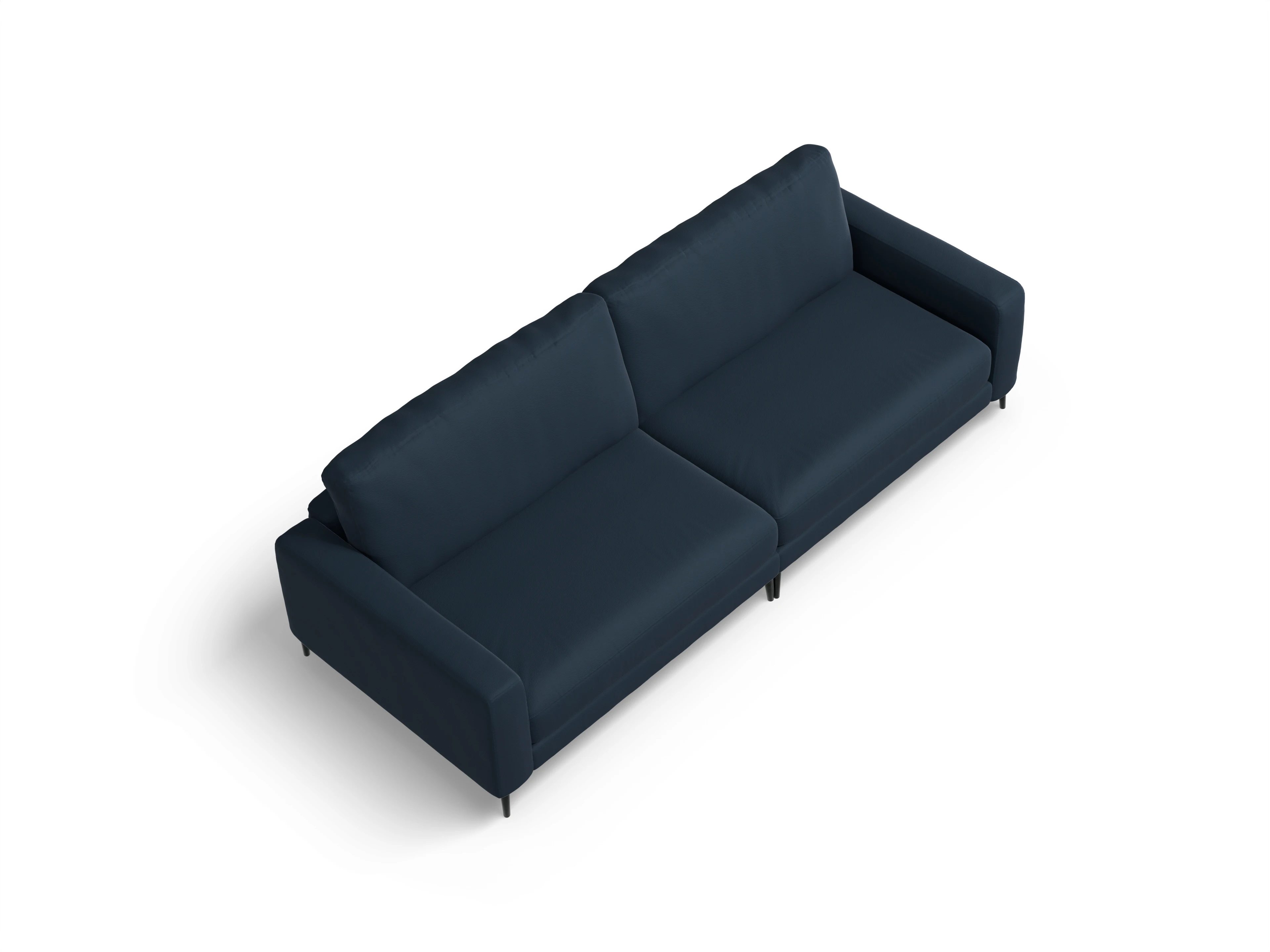 Ansicht des Produktes Urbana 3-Sitzer Sofa in Stoff Schwarz