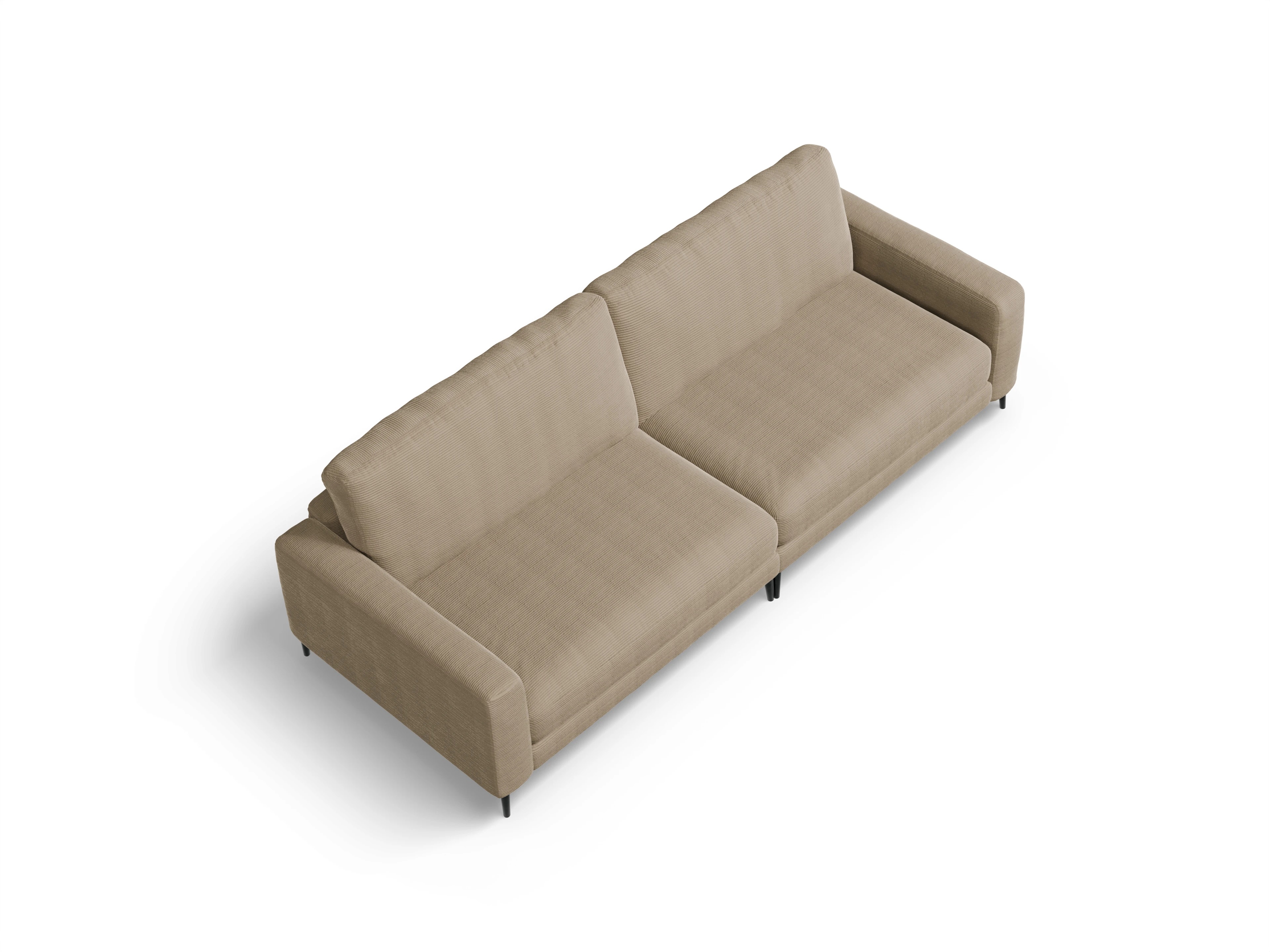 Urbana 3-Sitzer Sofa Ansicht des Produktes Urbana 3-Sitzer Sofa in Stoff Braun