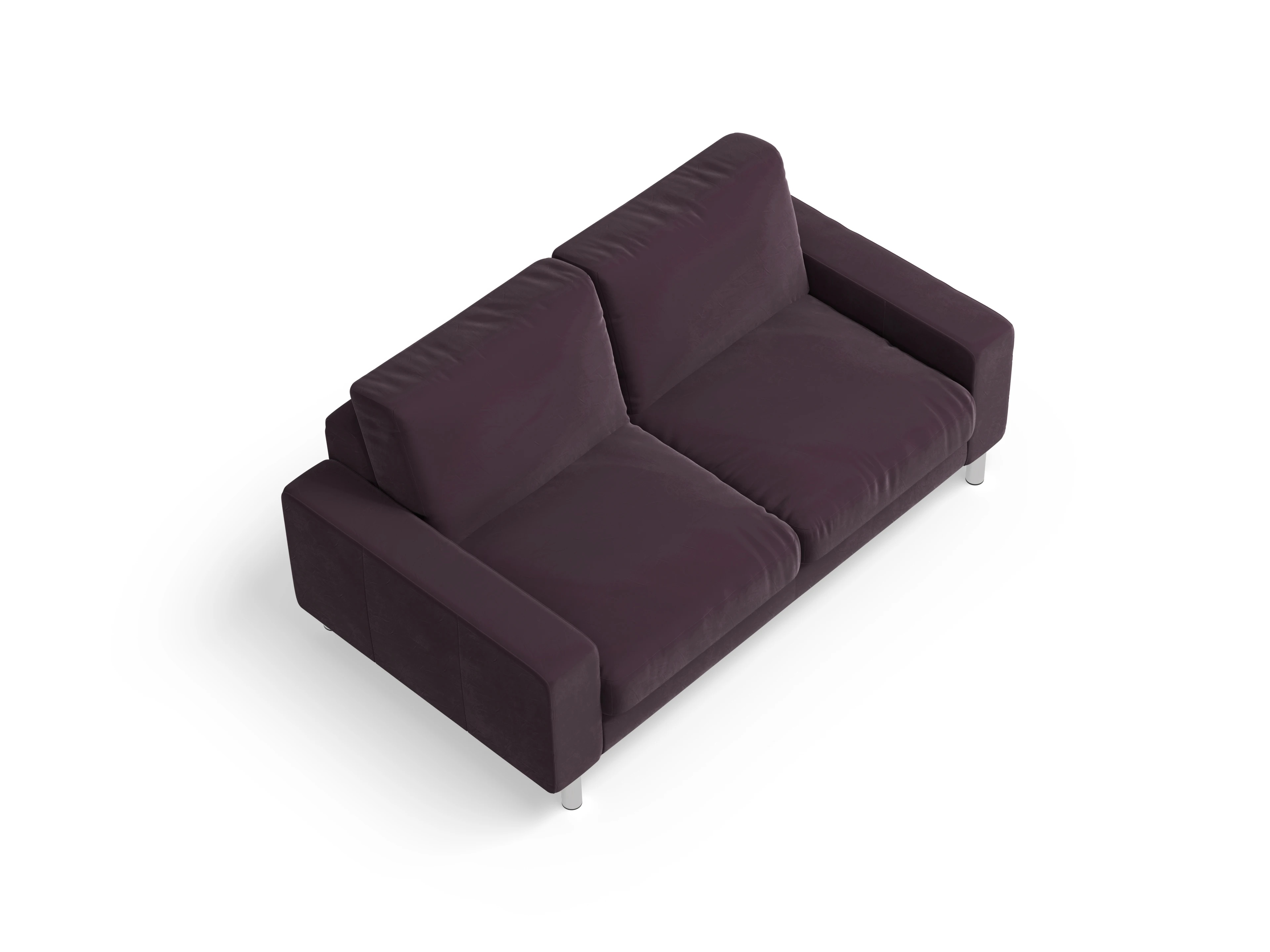 Campo Move 2-Sitzer Sofa Ansicht des Produktes Campo Move 2-Sitzer Sofa in Stoff Lila