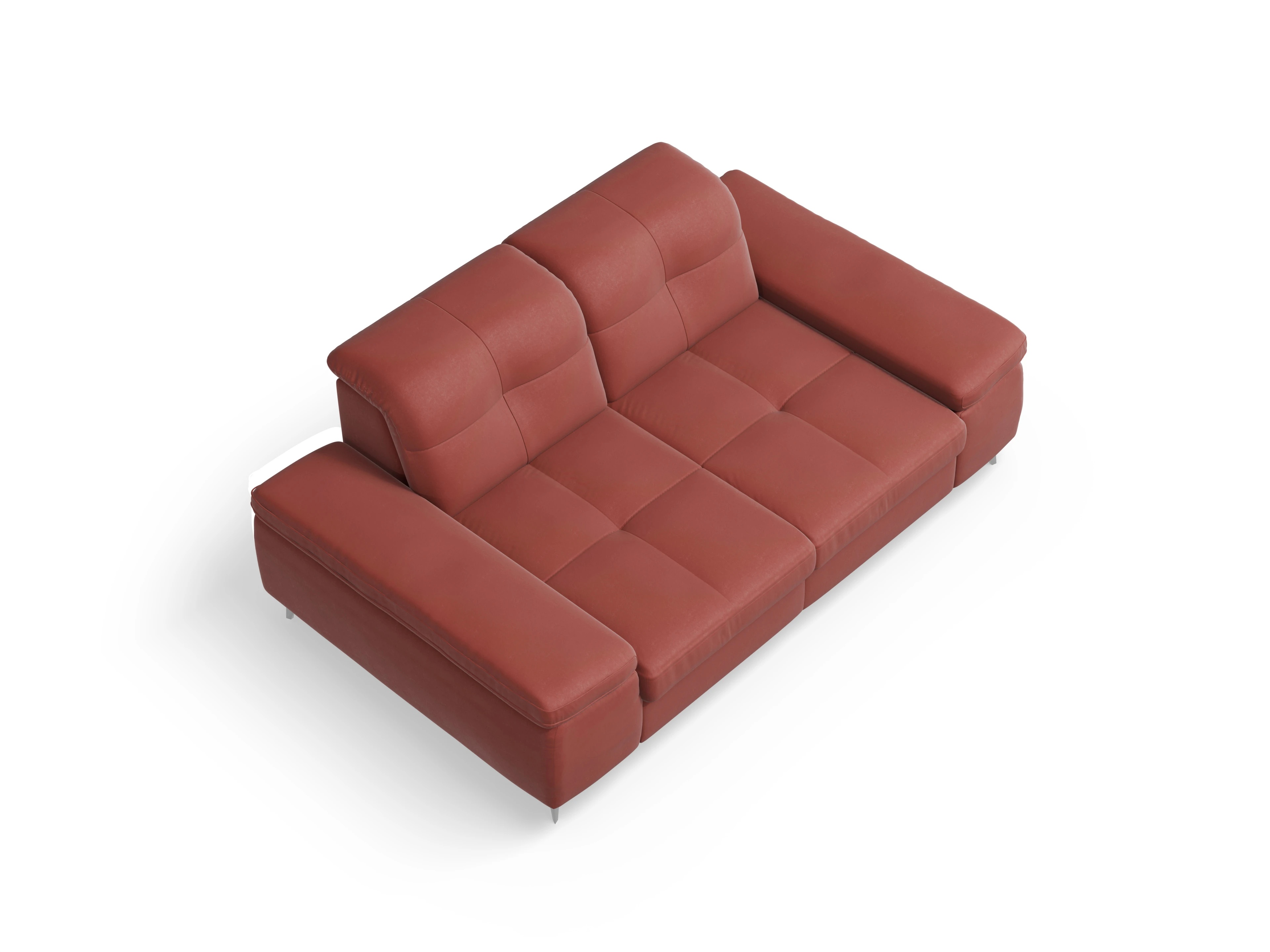 Sitz Concept smart 1097 2,5-Sitzer Sofa Ansicht des Produktes SC Smart 1097 2,5-Sitzer Sofa in Stoff Rot