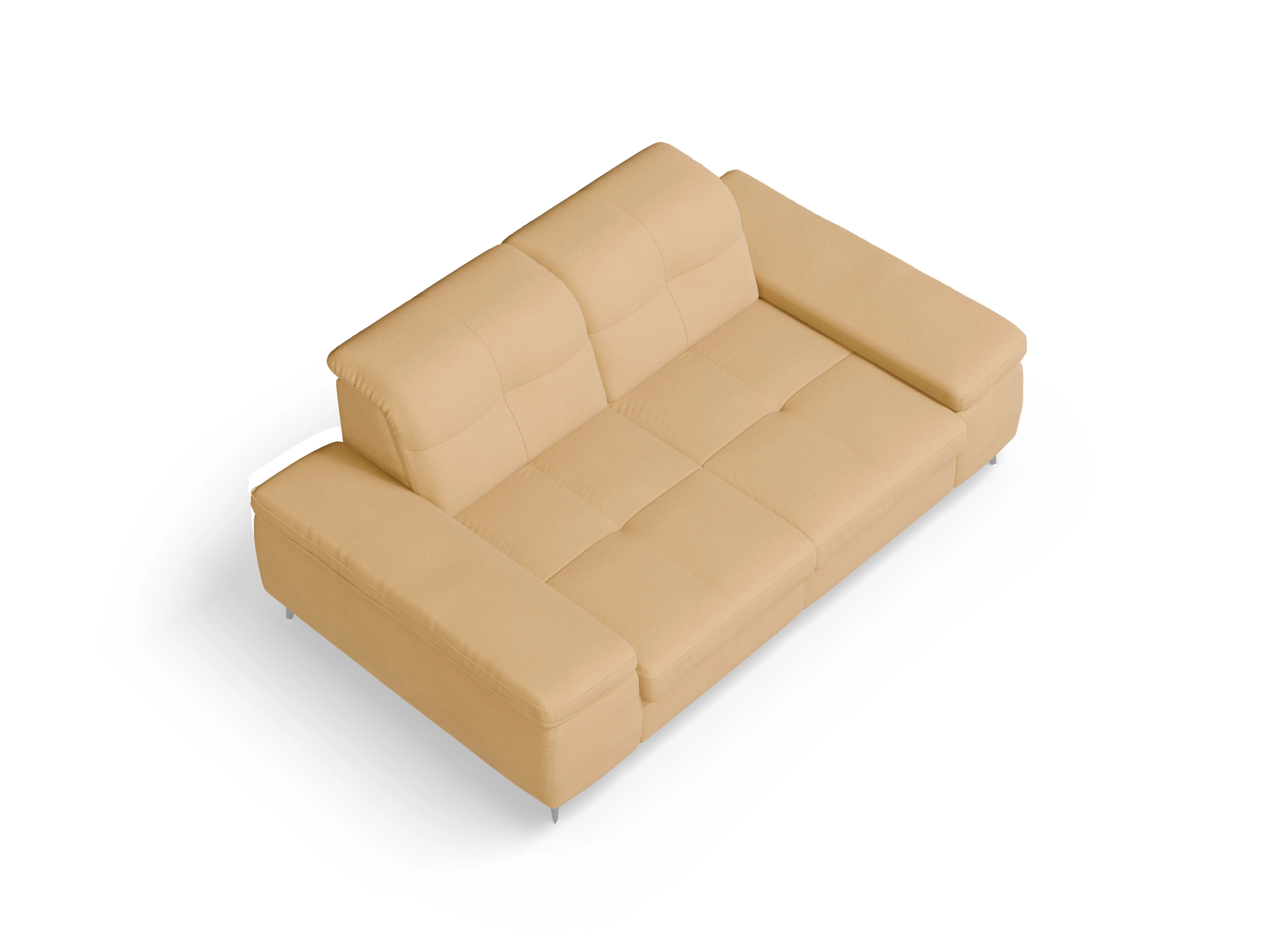 Sitz Concept smart 1097 2,5-Sitzer Sofa Ansicht des Produktes SC Smart 1097 2,5-Sitzer Sofa in Stoff Gelb